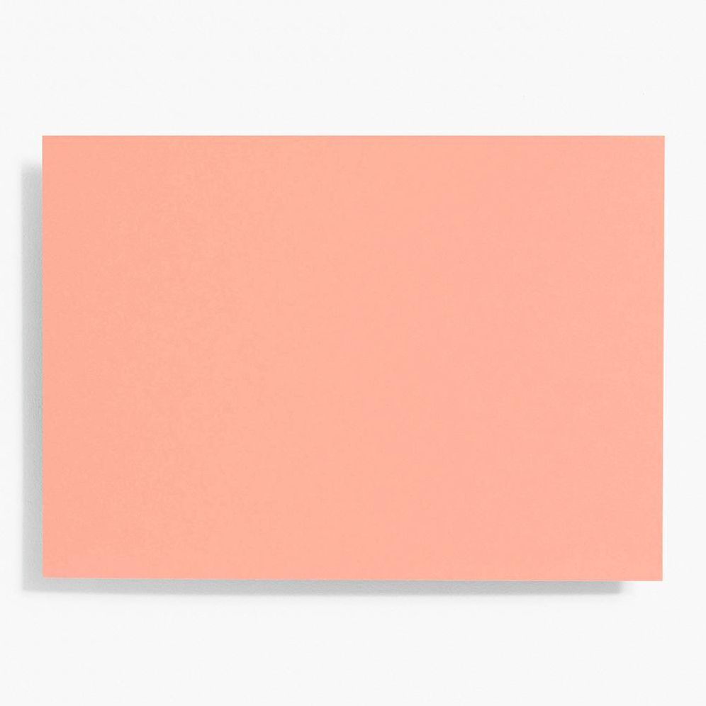 A7 Coral Note Cards