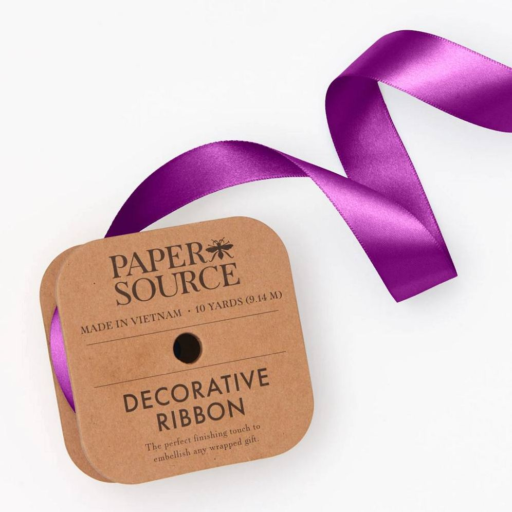 Satin Ultra Violet Ribbon 1" 10YD