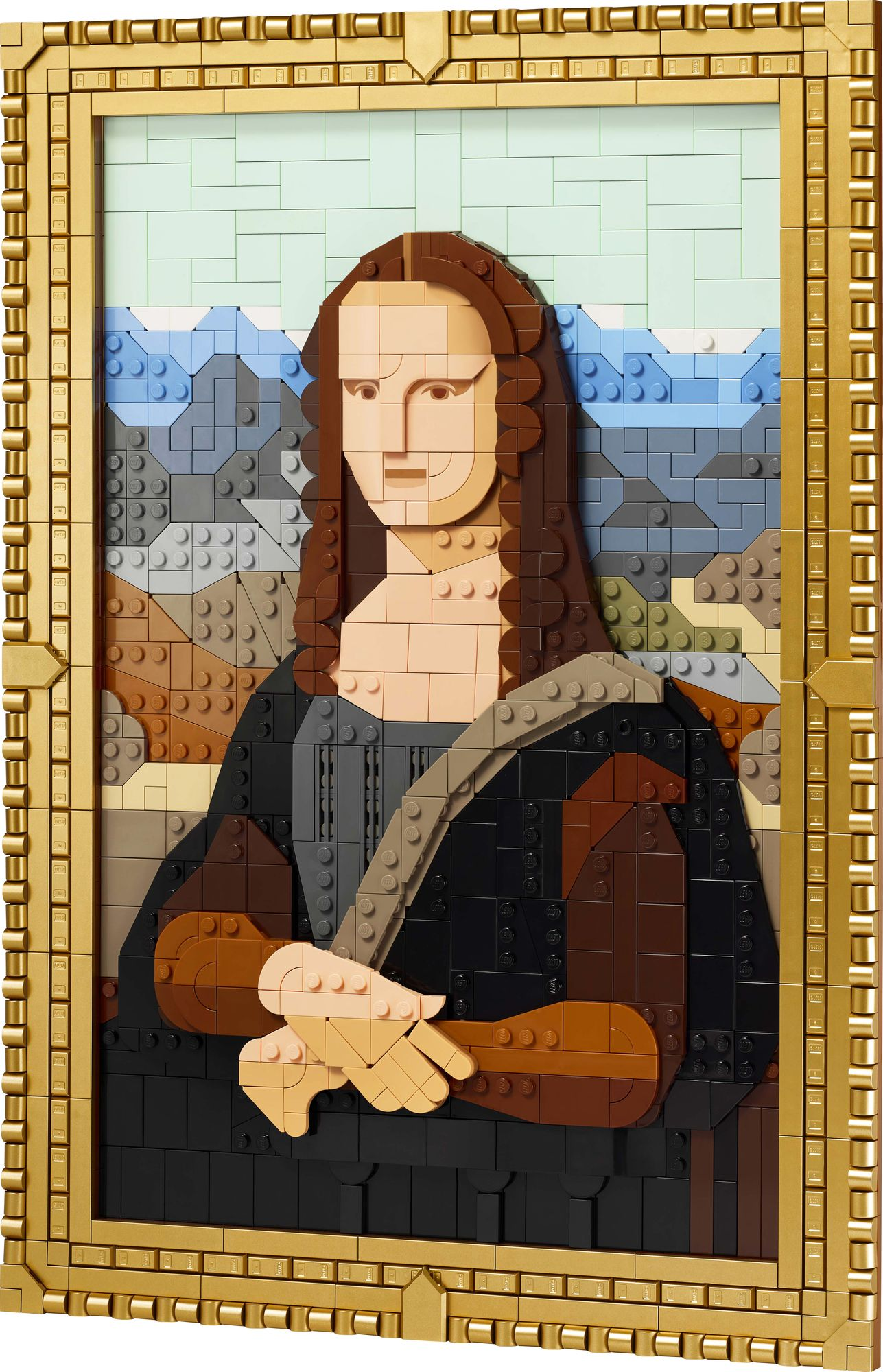 Alternative view of LEGO ART Mona Lisa 31213