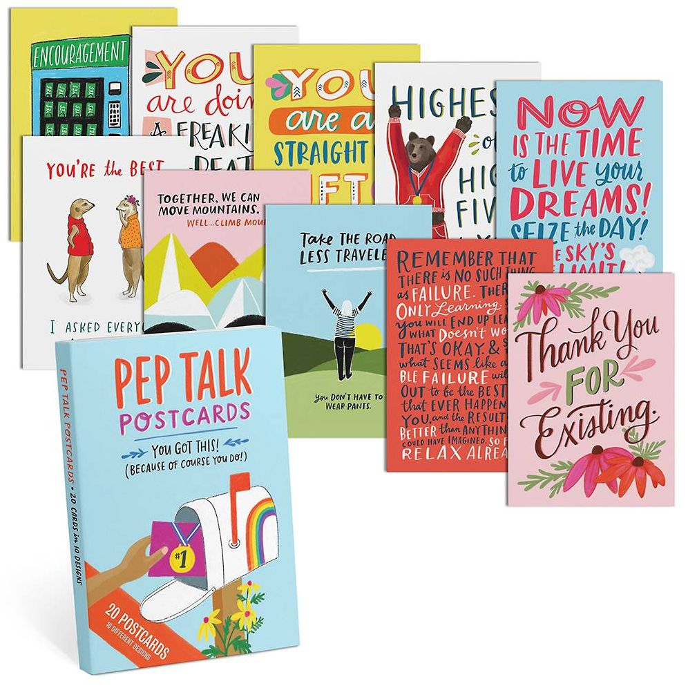 Pep Talk Postcard Set