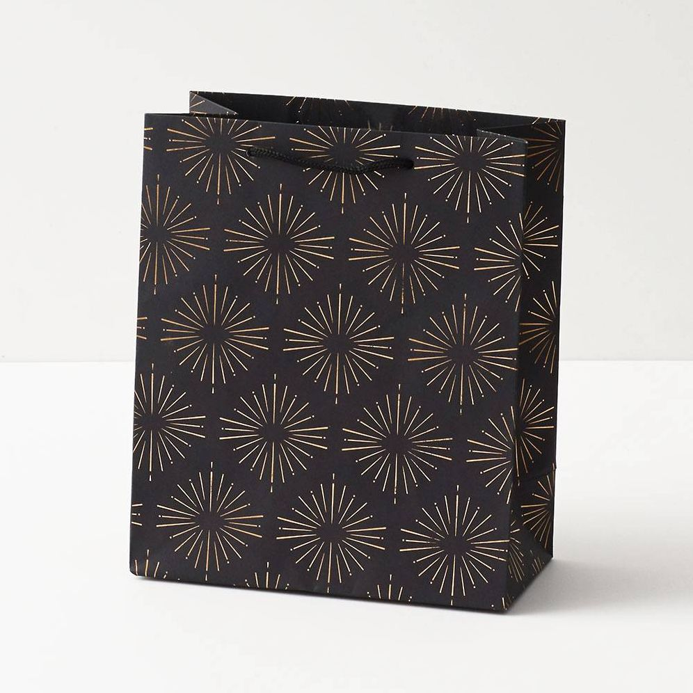 Gold Starburst Medium Gift Bag