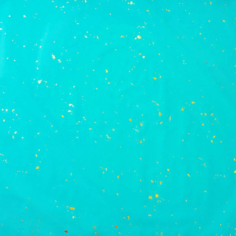 Blue & Gold Fleck Stone Wrapping Paper