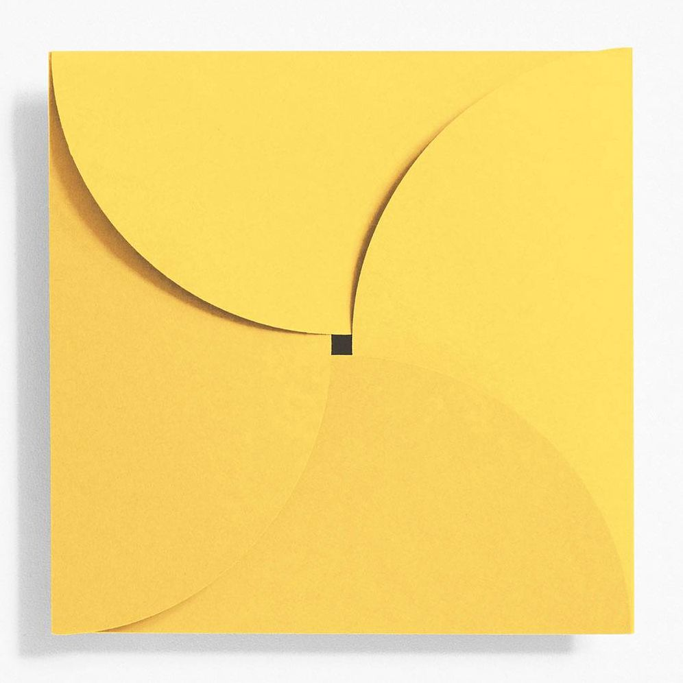 5.25" Square Curry Petal Envelopes