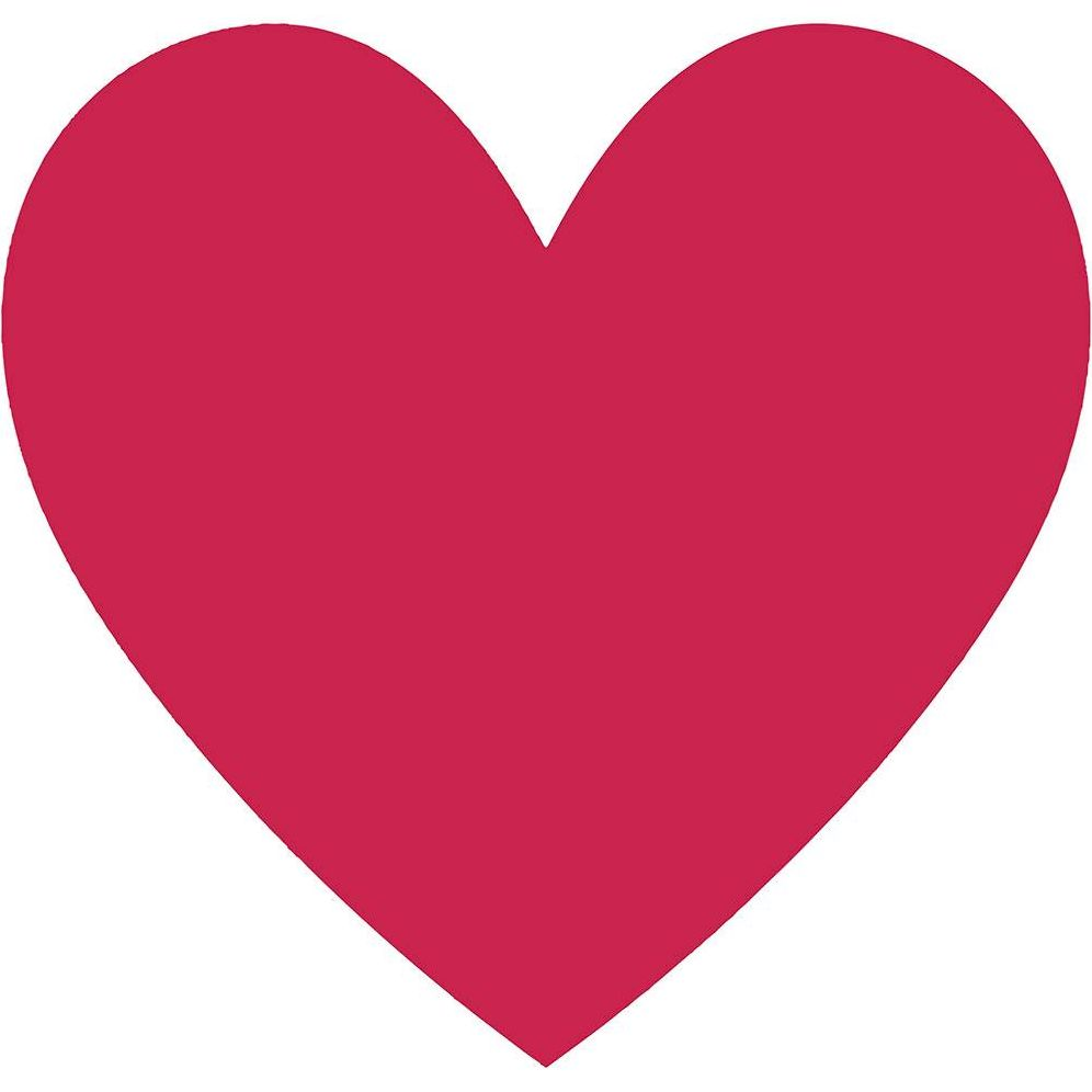 Solid Heart Stamp