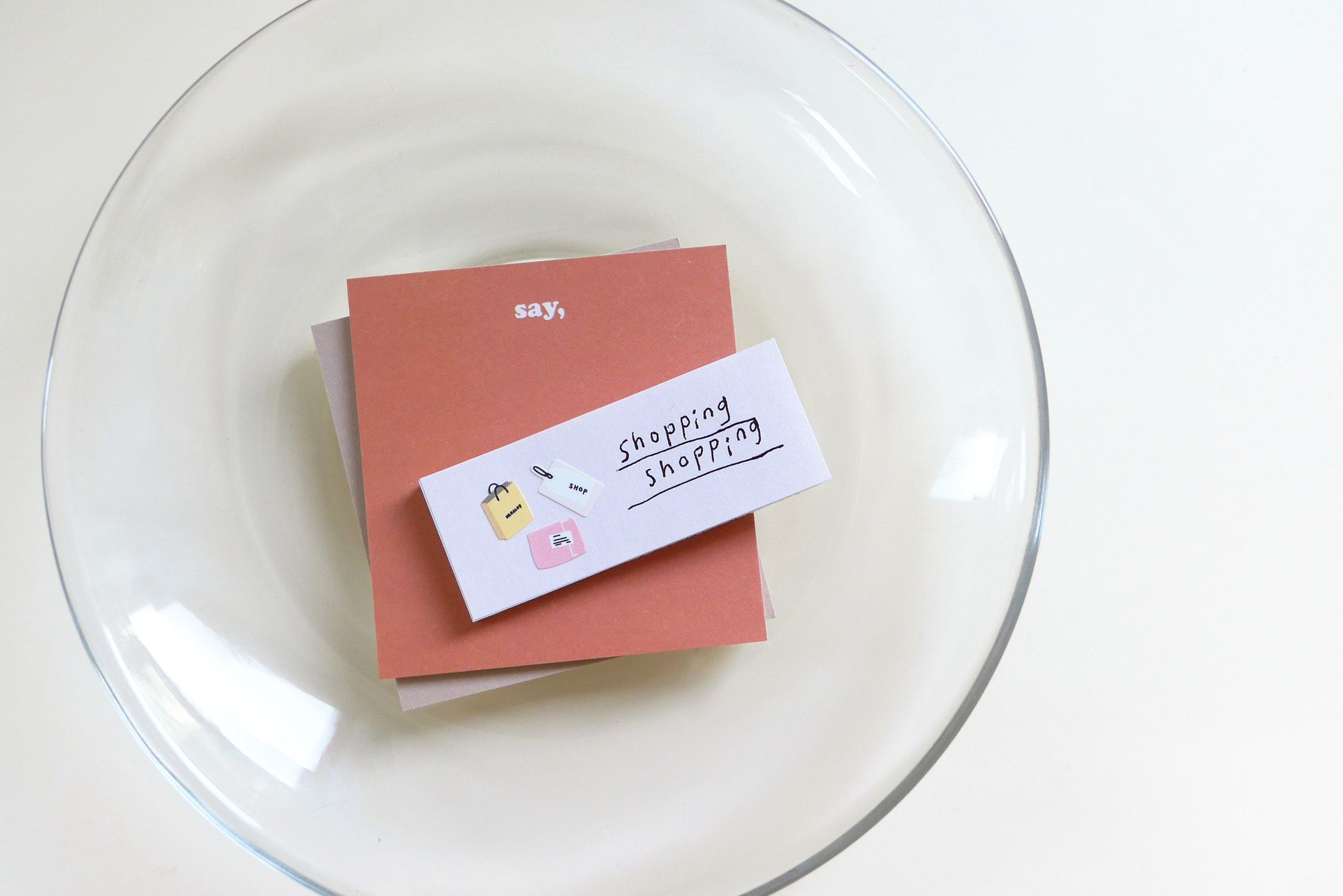 Alternative view of Suatelier Design Mini Stickers Shopping