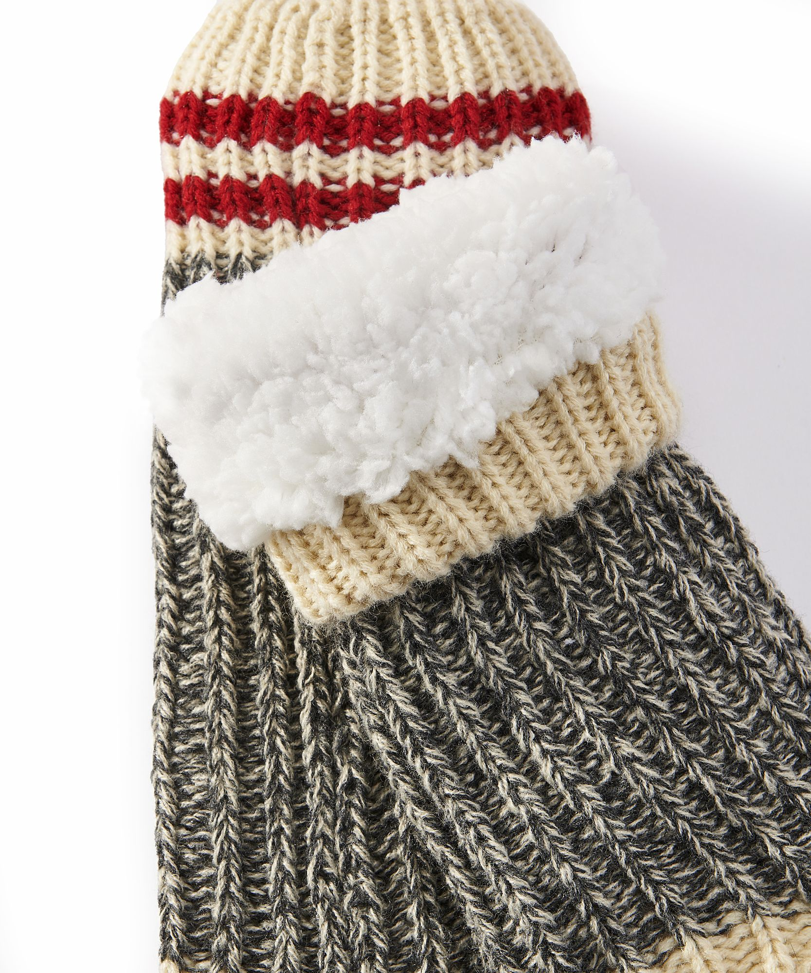 Adult Sock Monkey Reading Sock - Image 3