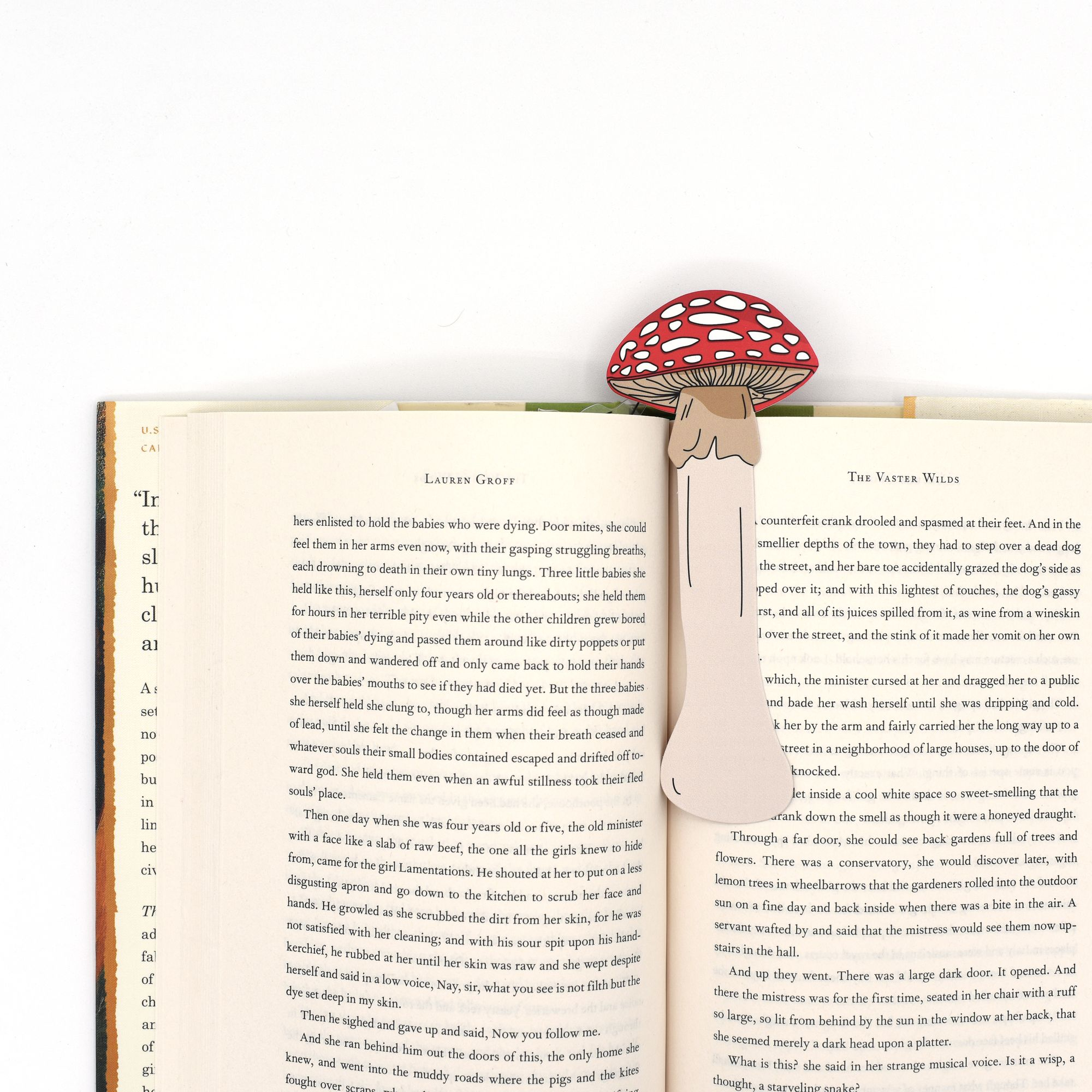 Alternative view of Mushroom Bookmark
