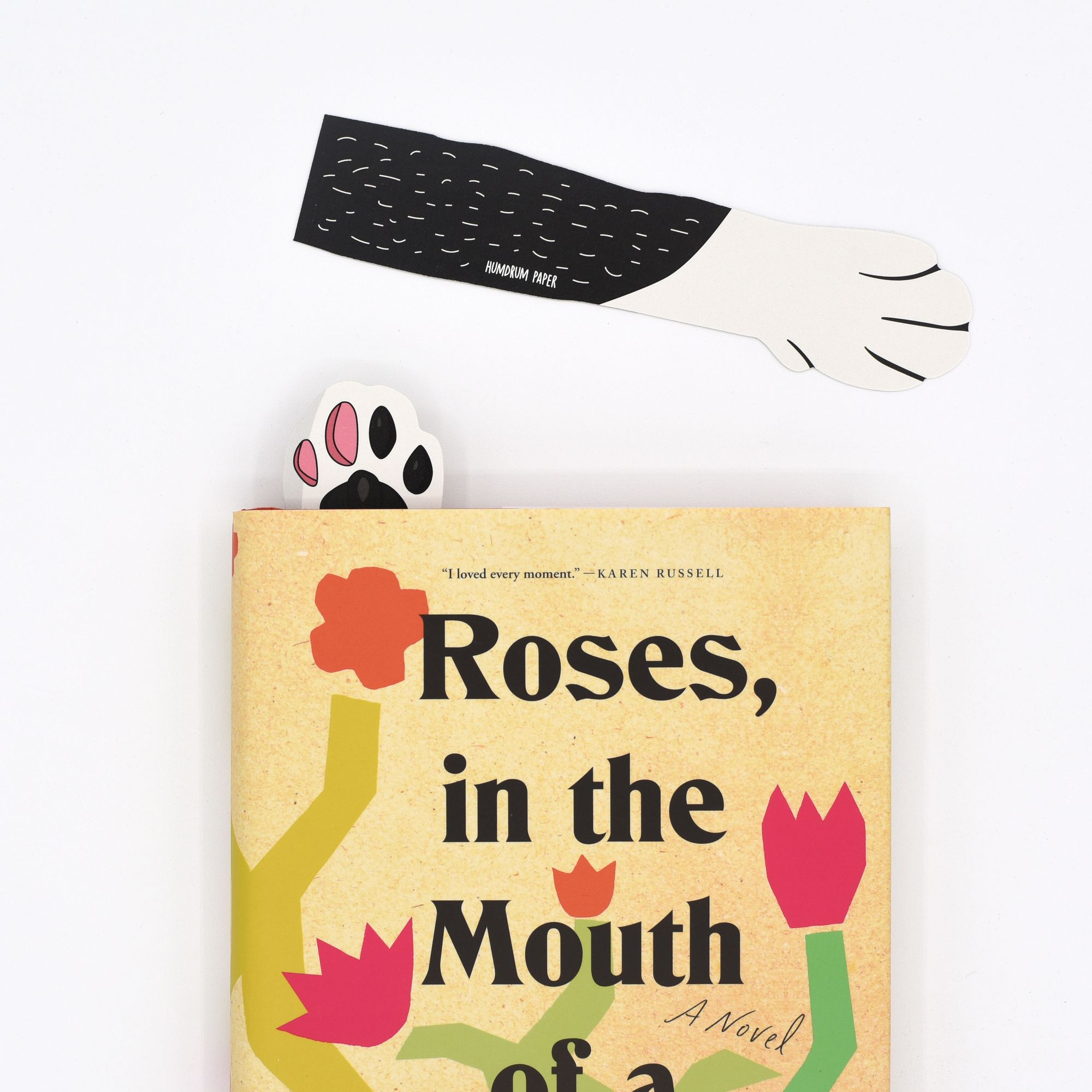 Alternative view of Cat Paw Bookmark