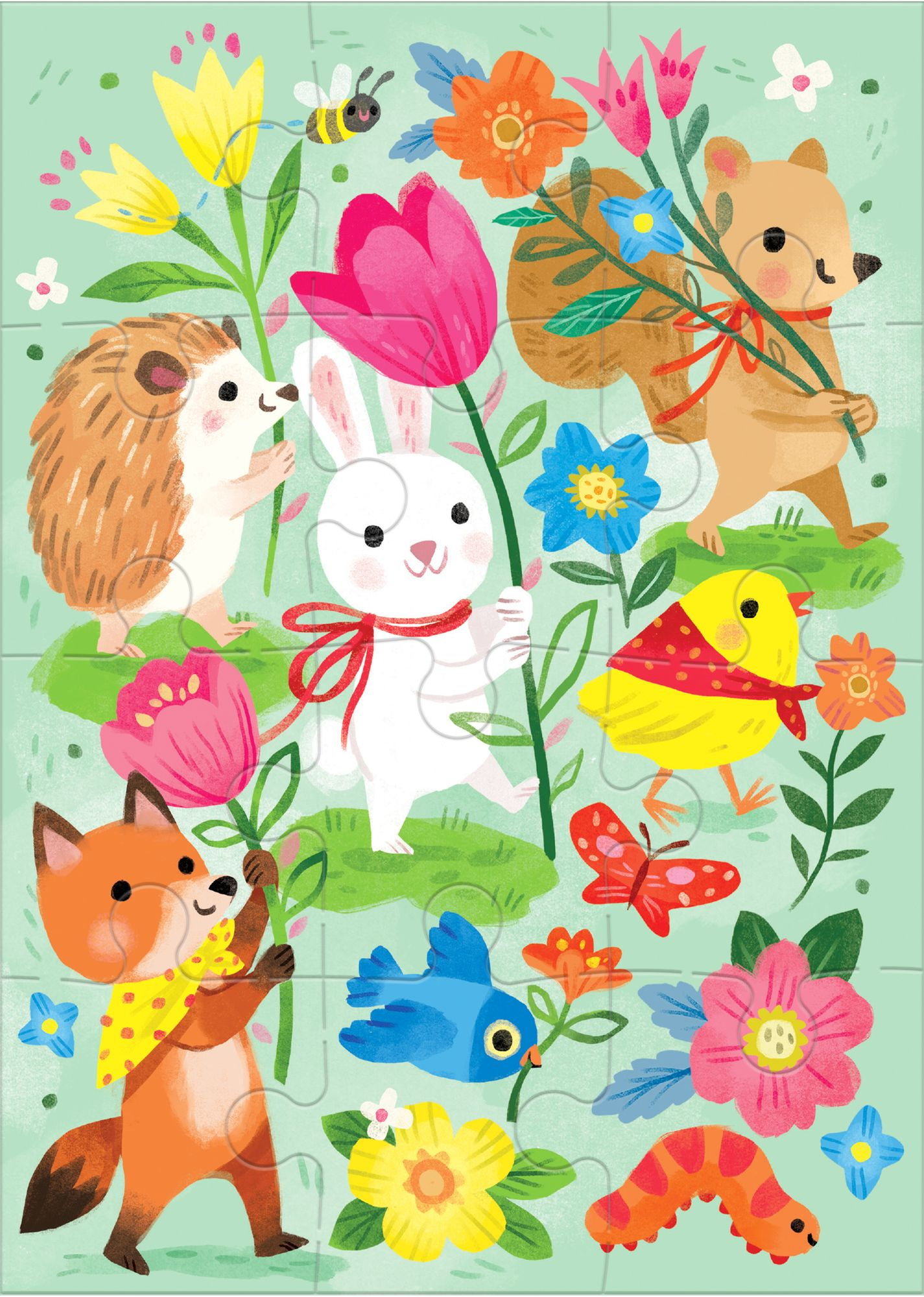Alternative view of Hoppy Easter! Greeting Card Puzzle
