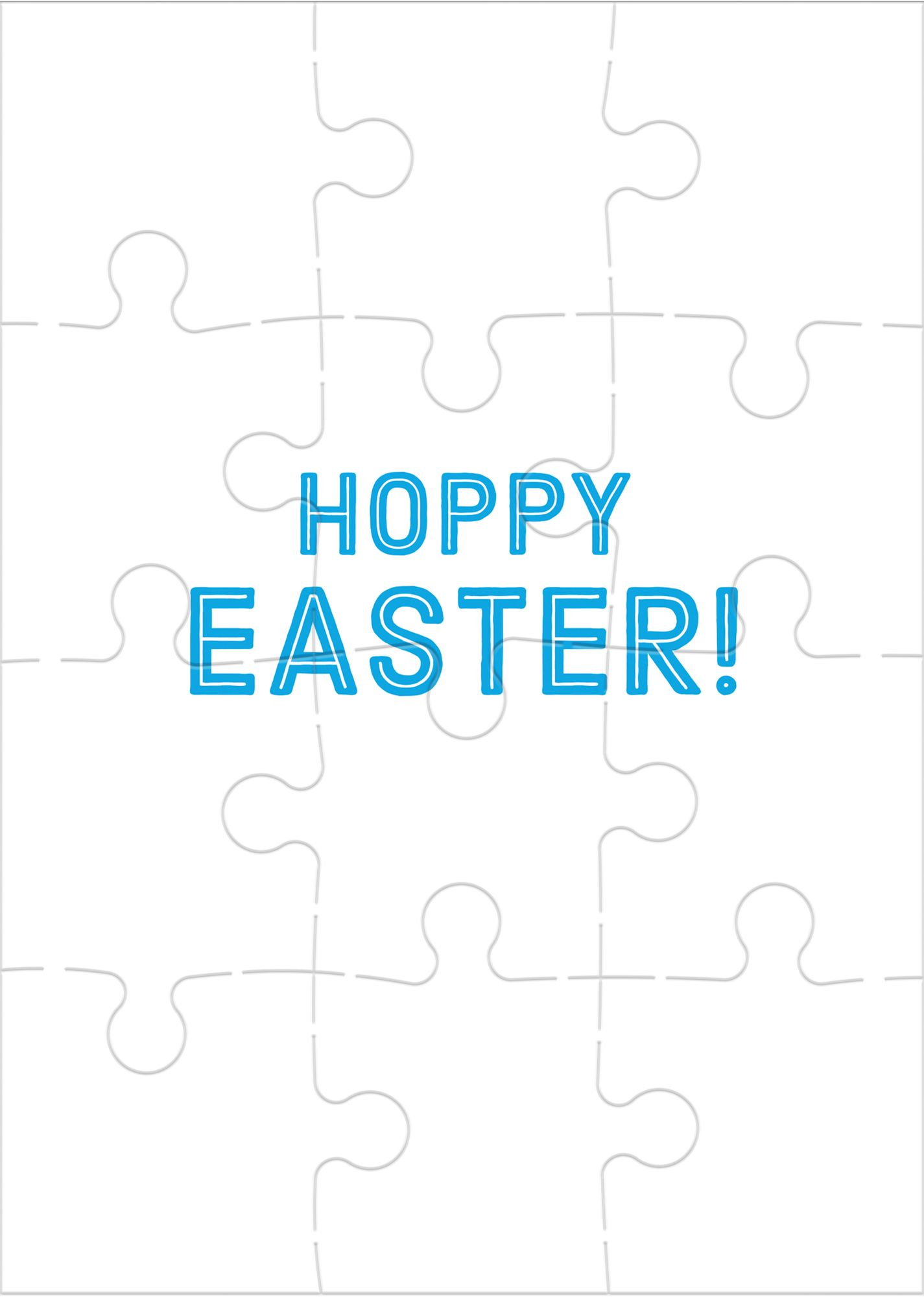 Hoppy Easter! Greeting Card Puzzle - Image 3
