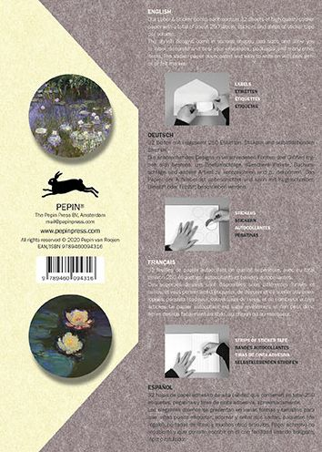 Claude Monet - Label & Sticker Book - Image 2