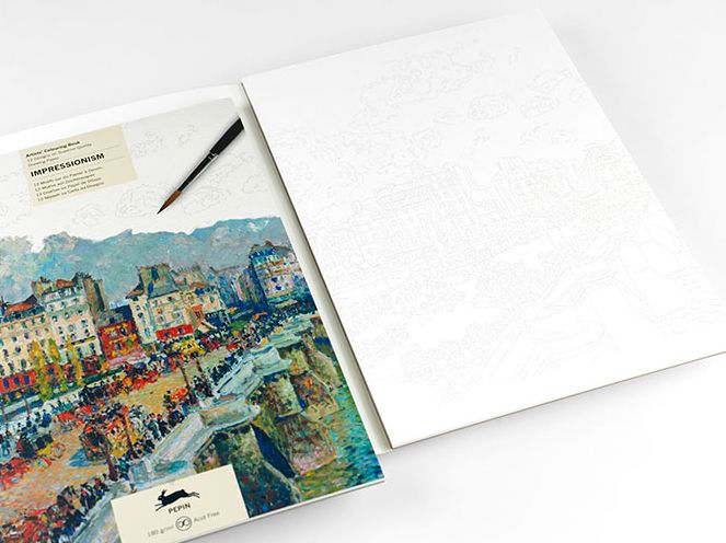 Alternative view of Impressionism - Artists' Colouring Book