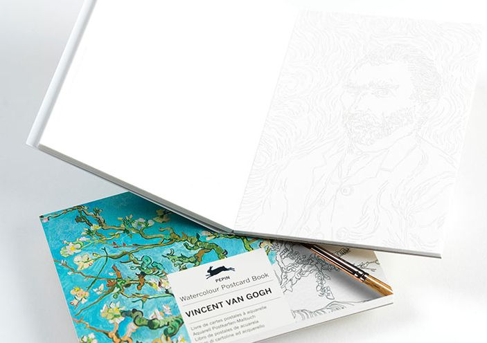 Vincent van Gogh (new edition) - Watercolour Postcard Book - Image 2