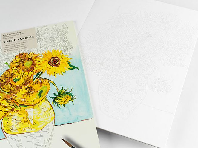 Alternative view of Vincent Van Gogh (new edition) - Artists' Colouring Book