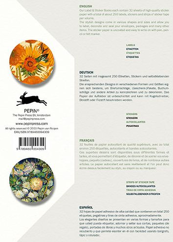Vincent van Gogh - Label & Sticker Book - Image 3