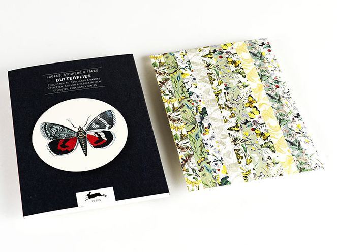 Butterflies - Label & Sticker Book - Image 4