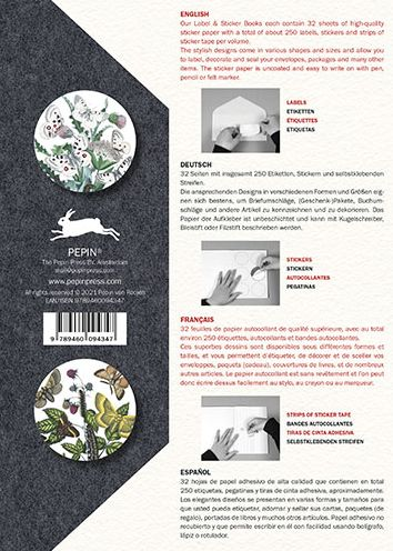 Butterflies - Label & Sticker Book - Image 7