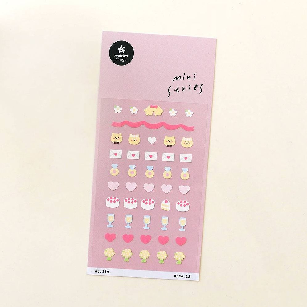 Suatelier Design Mini Stickers Love