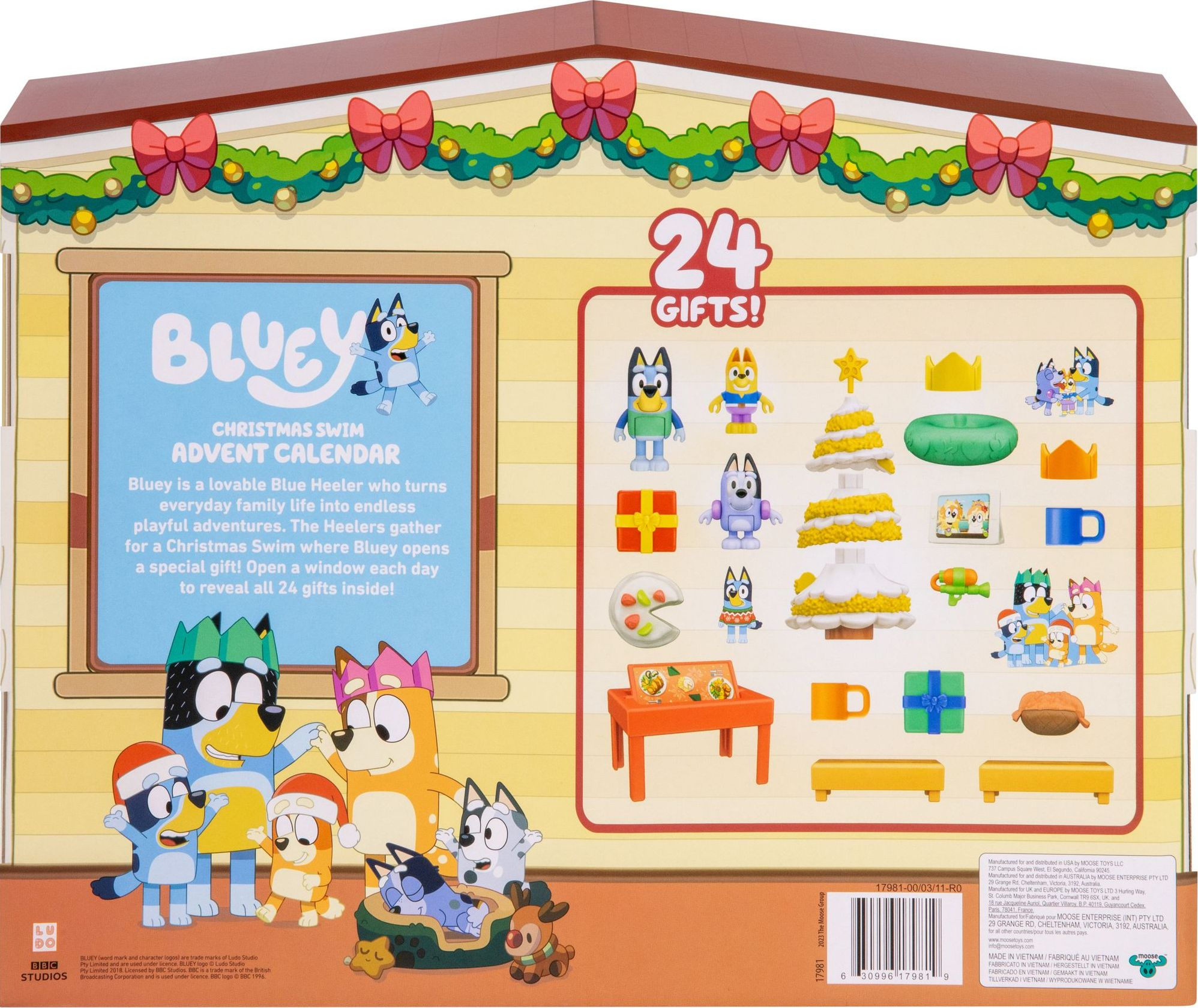 Bluey Christmas Swim Advent Calendar - Image 6