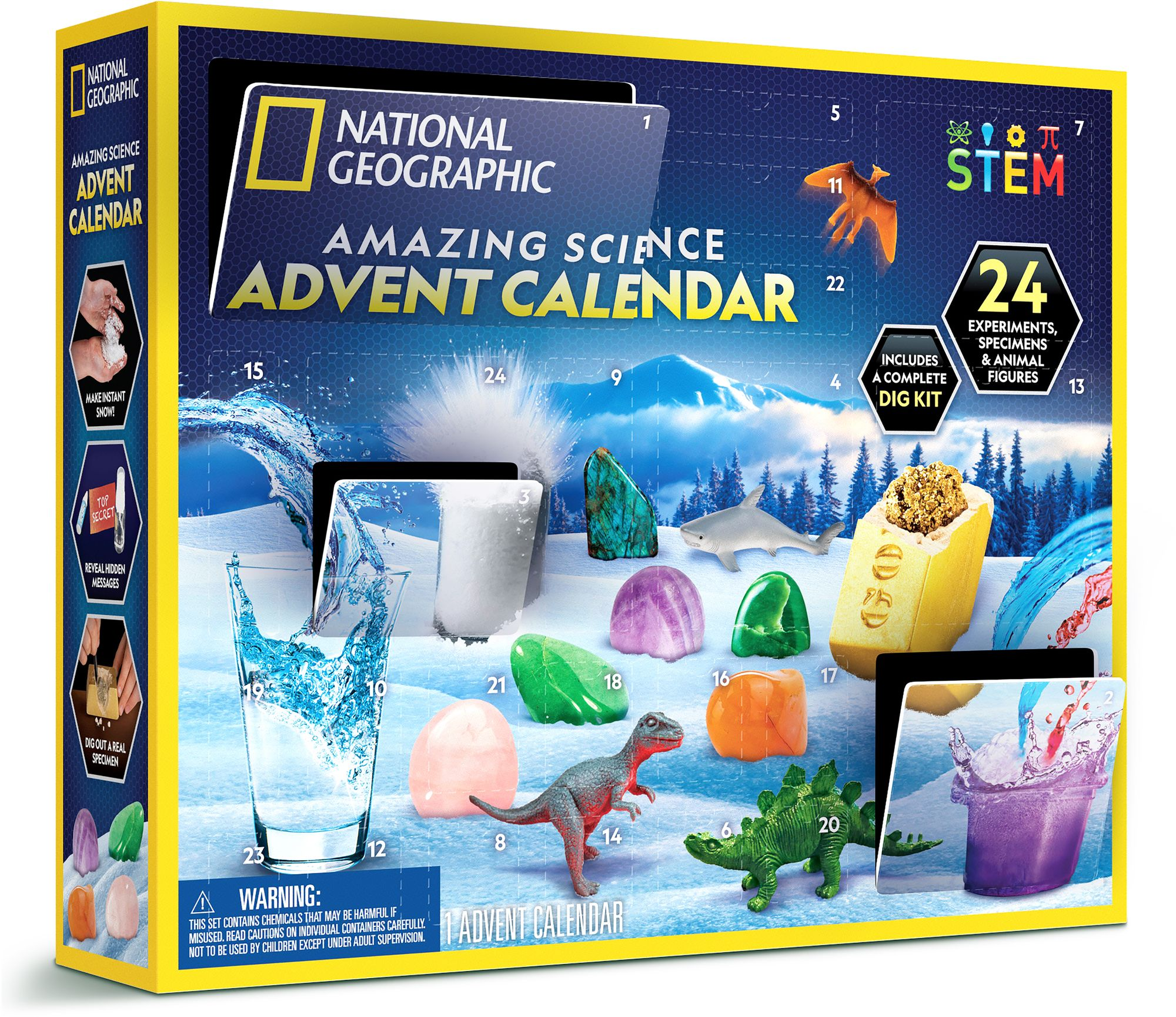 Alternative view of National Geographic Amazing Science Advent Calendar