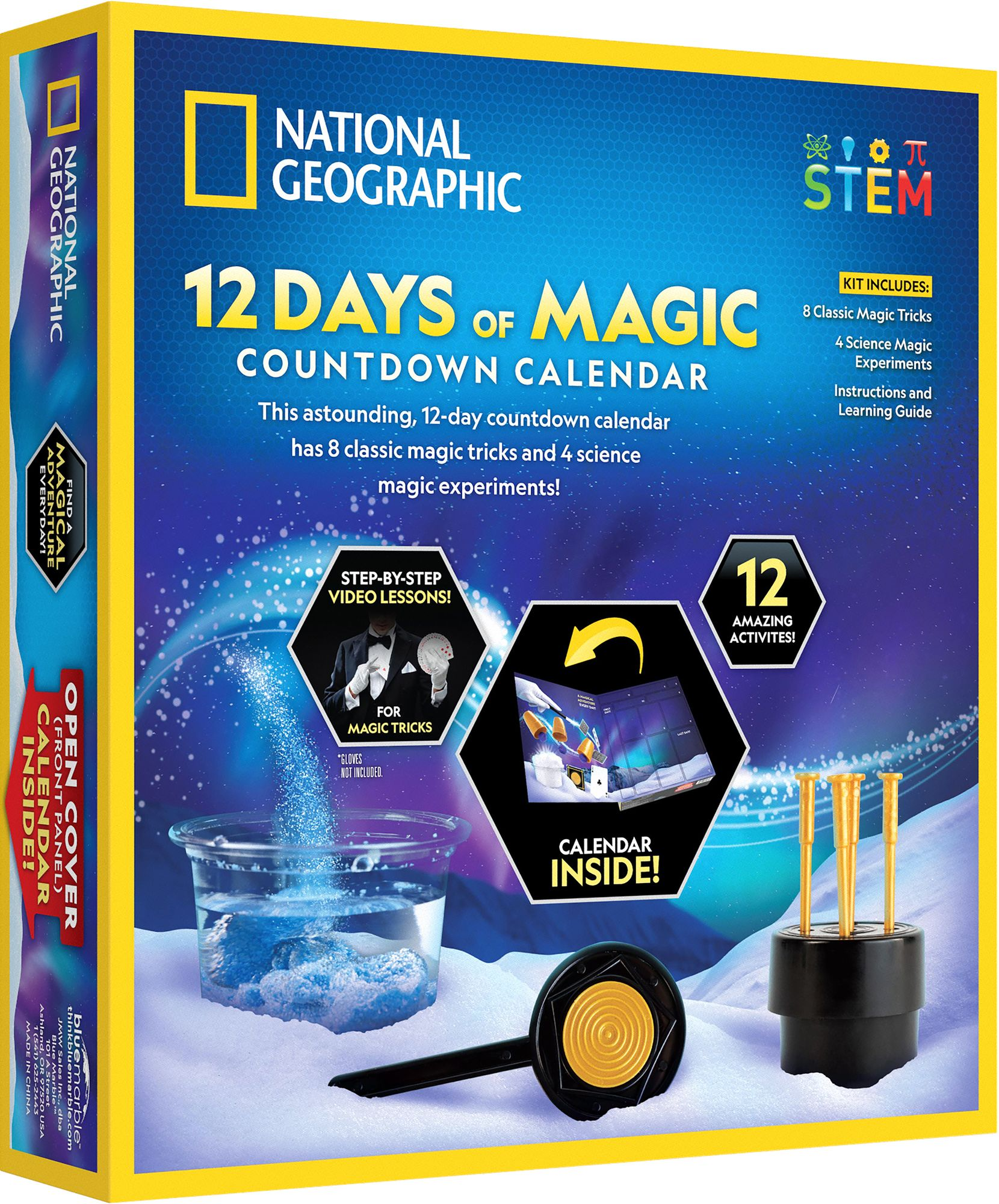 Alternative view of National Geographic 12 Days of Magic Countdown Calendar
