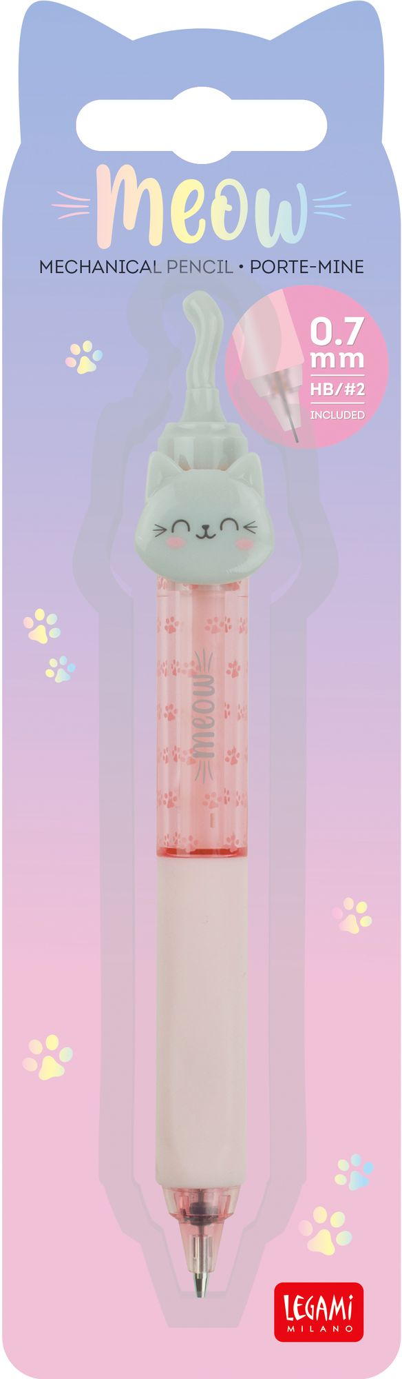 Alternative view of Legami Mechanical Pencil - Meow - Kitty