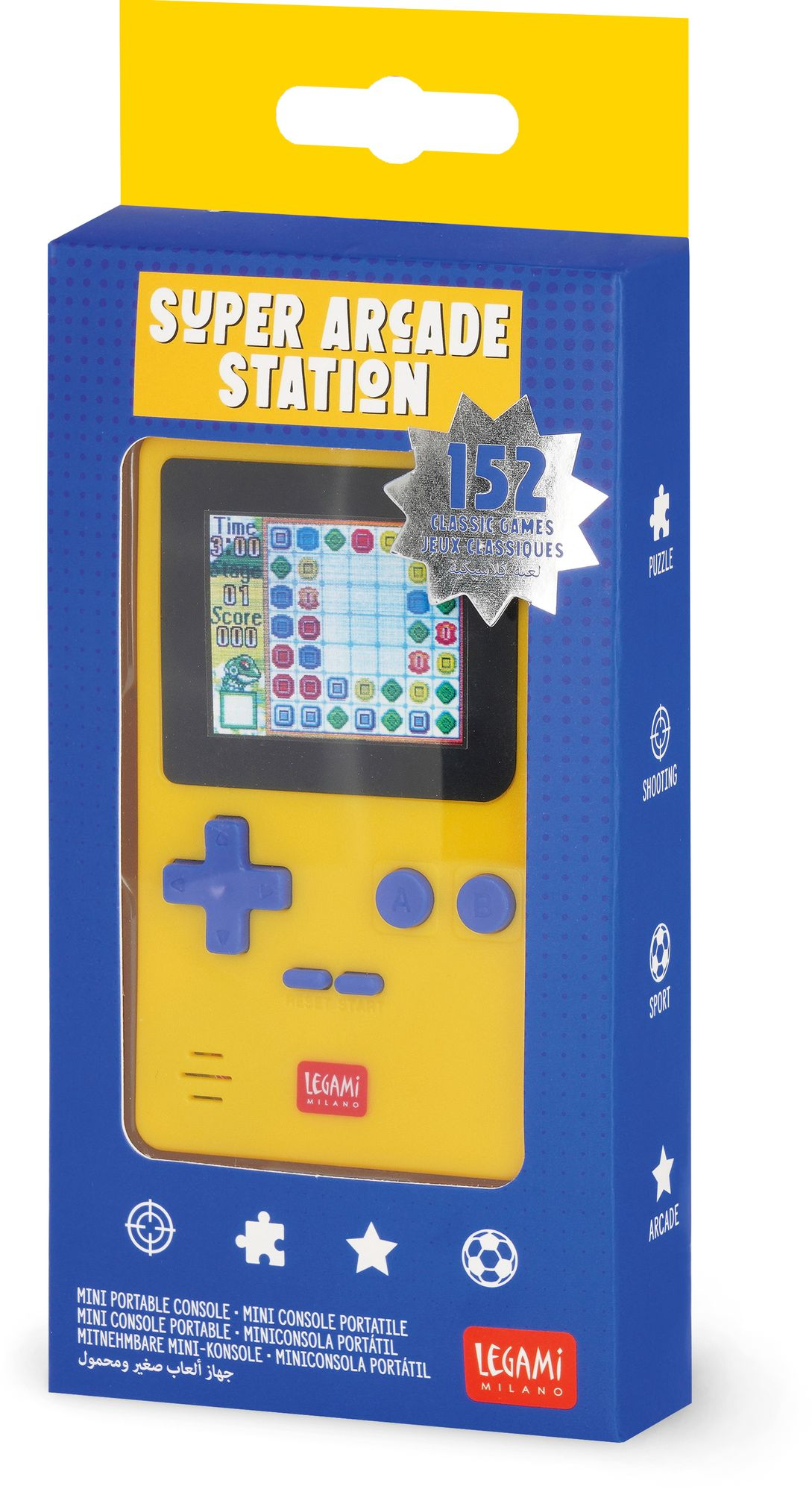 Legami Mini Portable Console - Super Arcade Station - Image 2