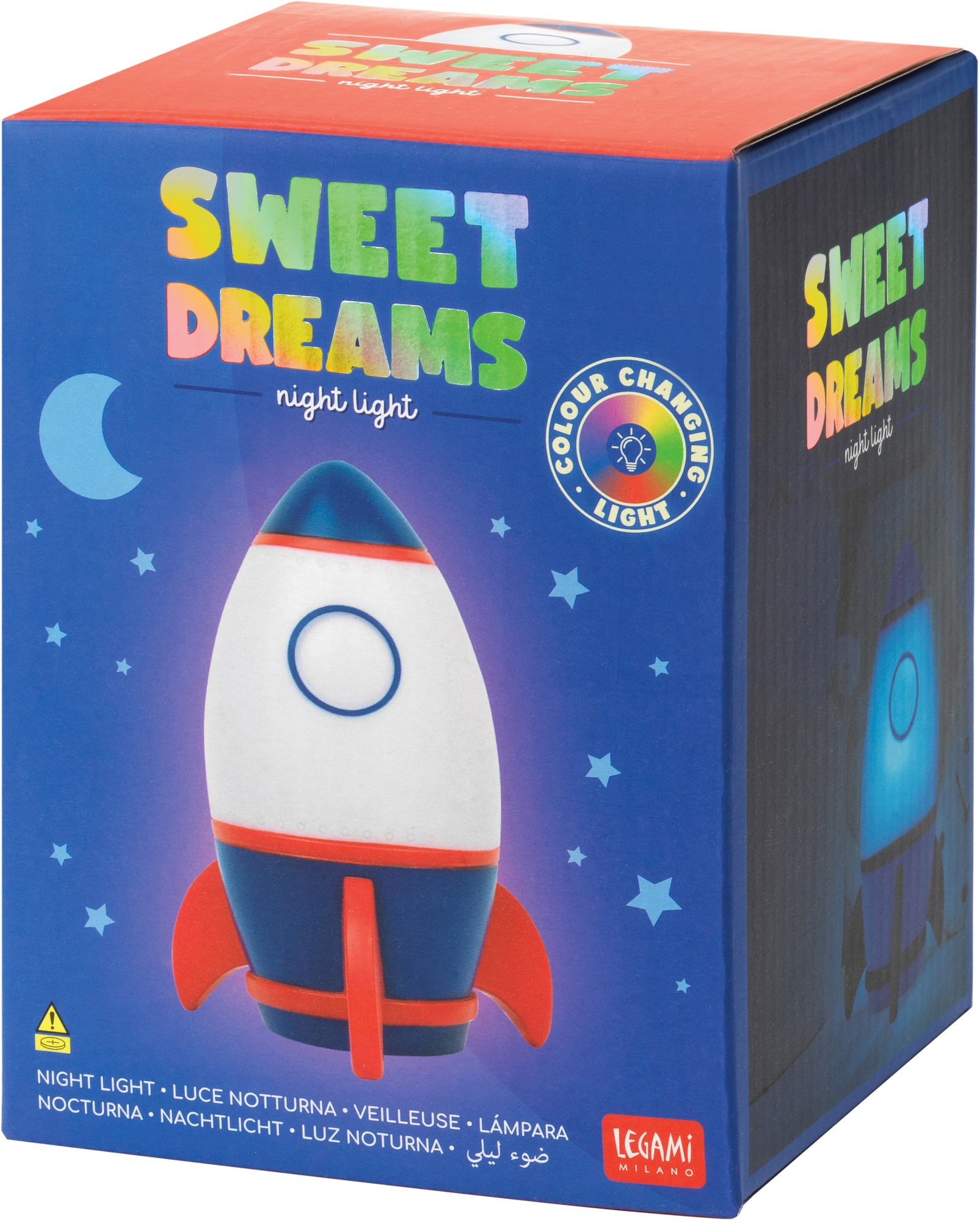 Legami Night Light - Sweet Dreams - Space - Image 2