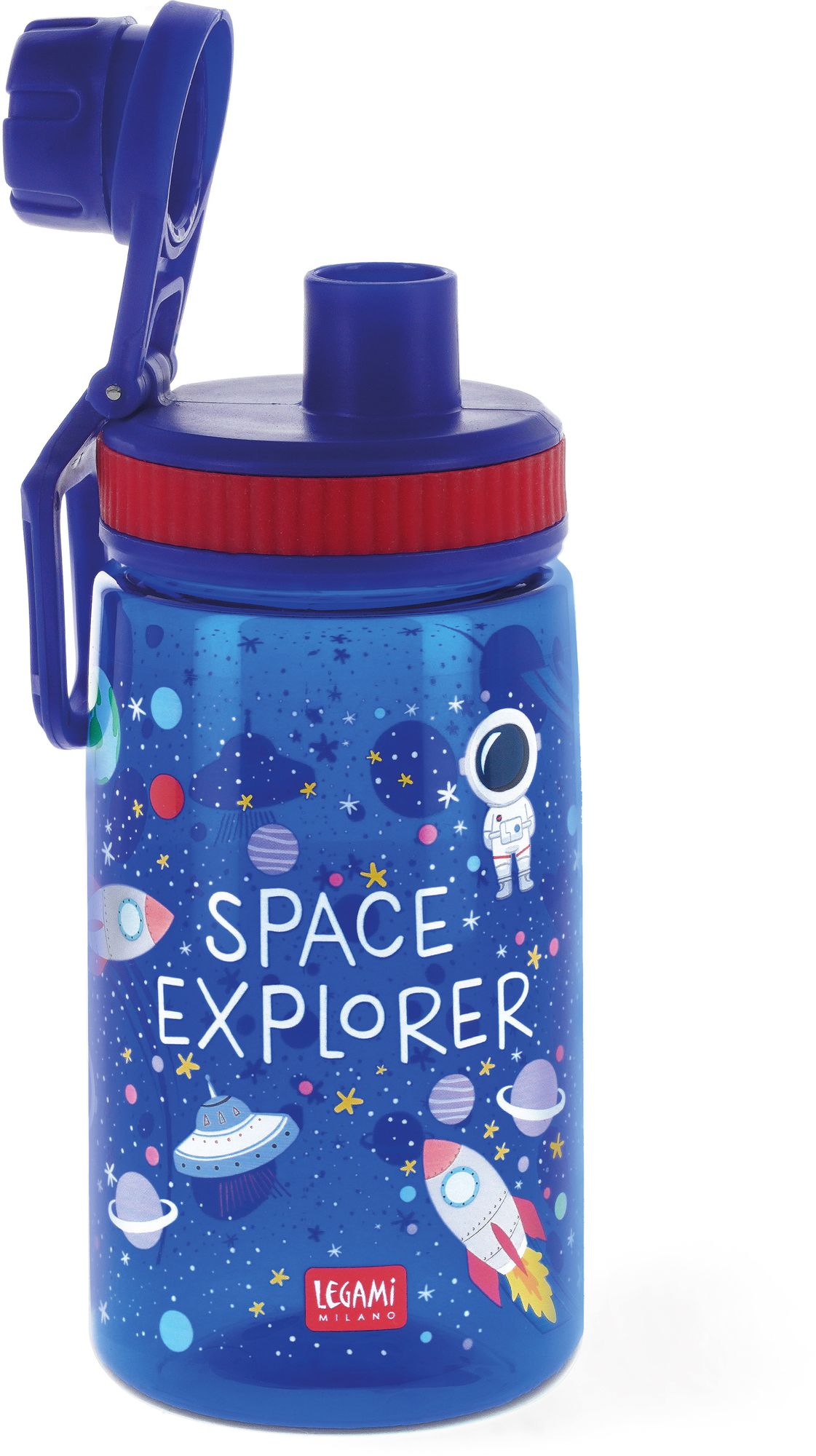 Alternative view of Legami Kids Bottle - Let's Drink! - Space