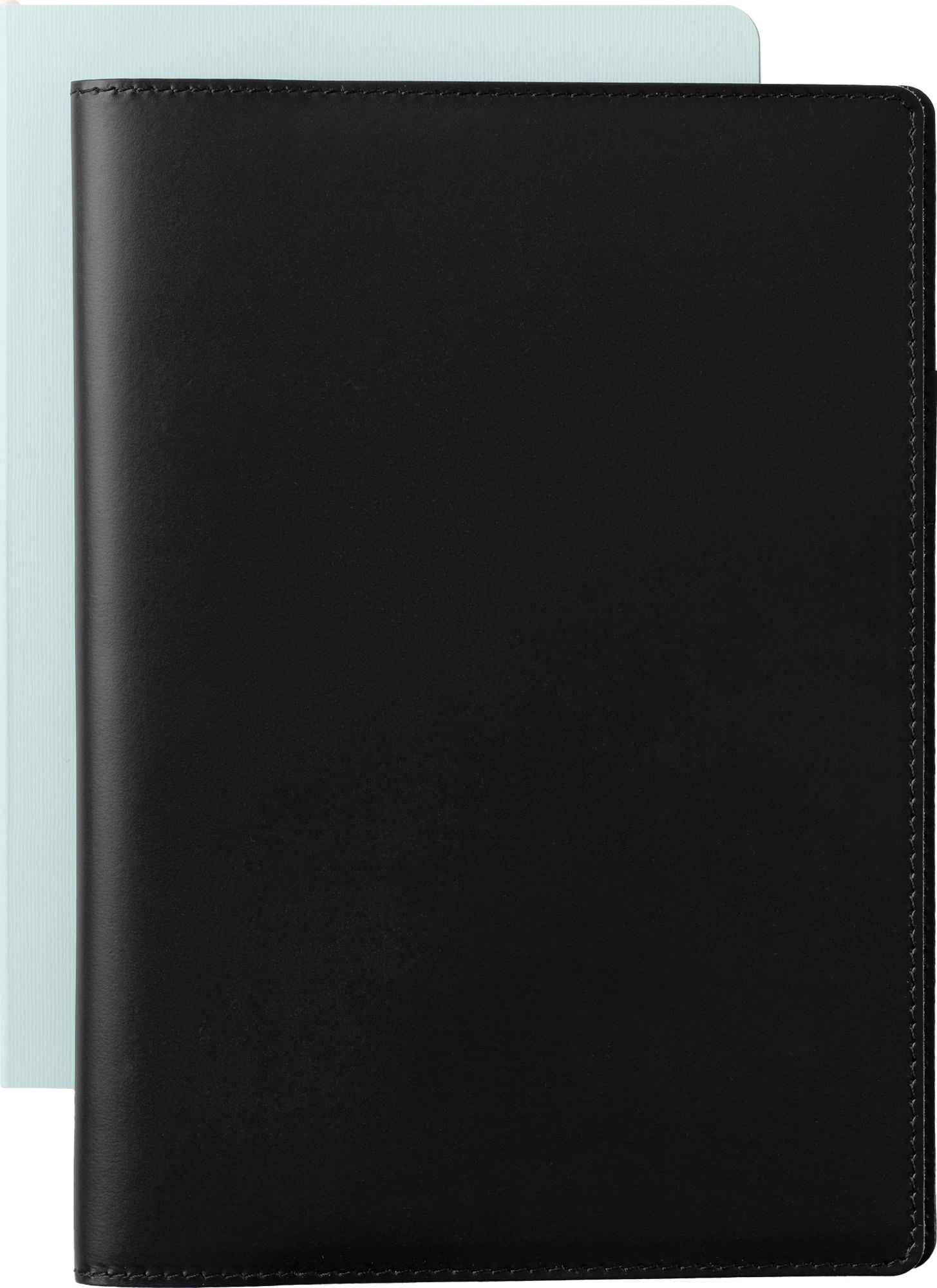Alternative view of Paper Source Black Leather Refillable A5 Journal Cover