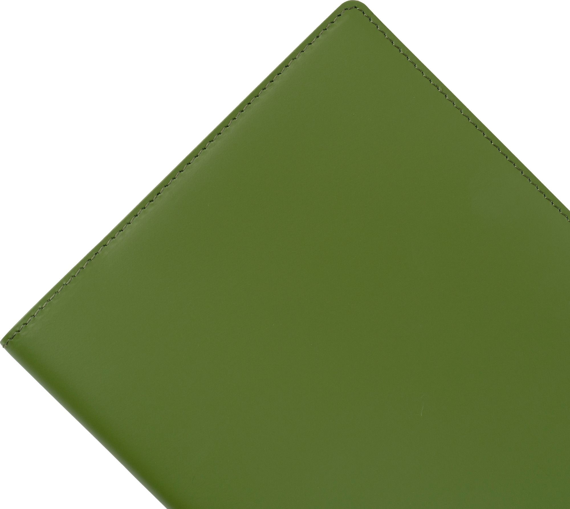 Paper Source Green Leather Refillable A5 Journal Cover - Image 5