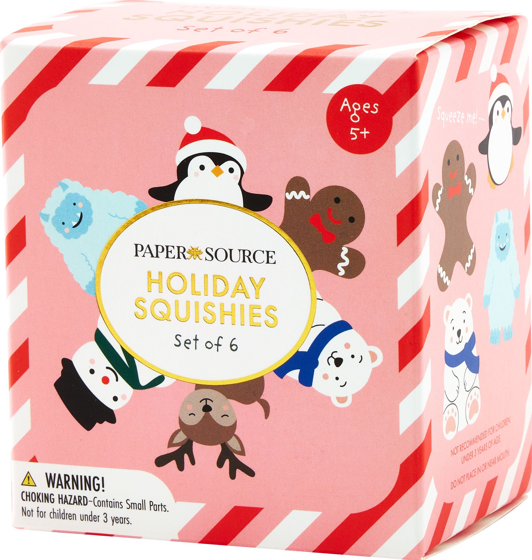 Alternative view of Holiday Critter Squishies, Set of 6