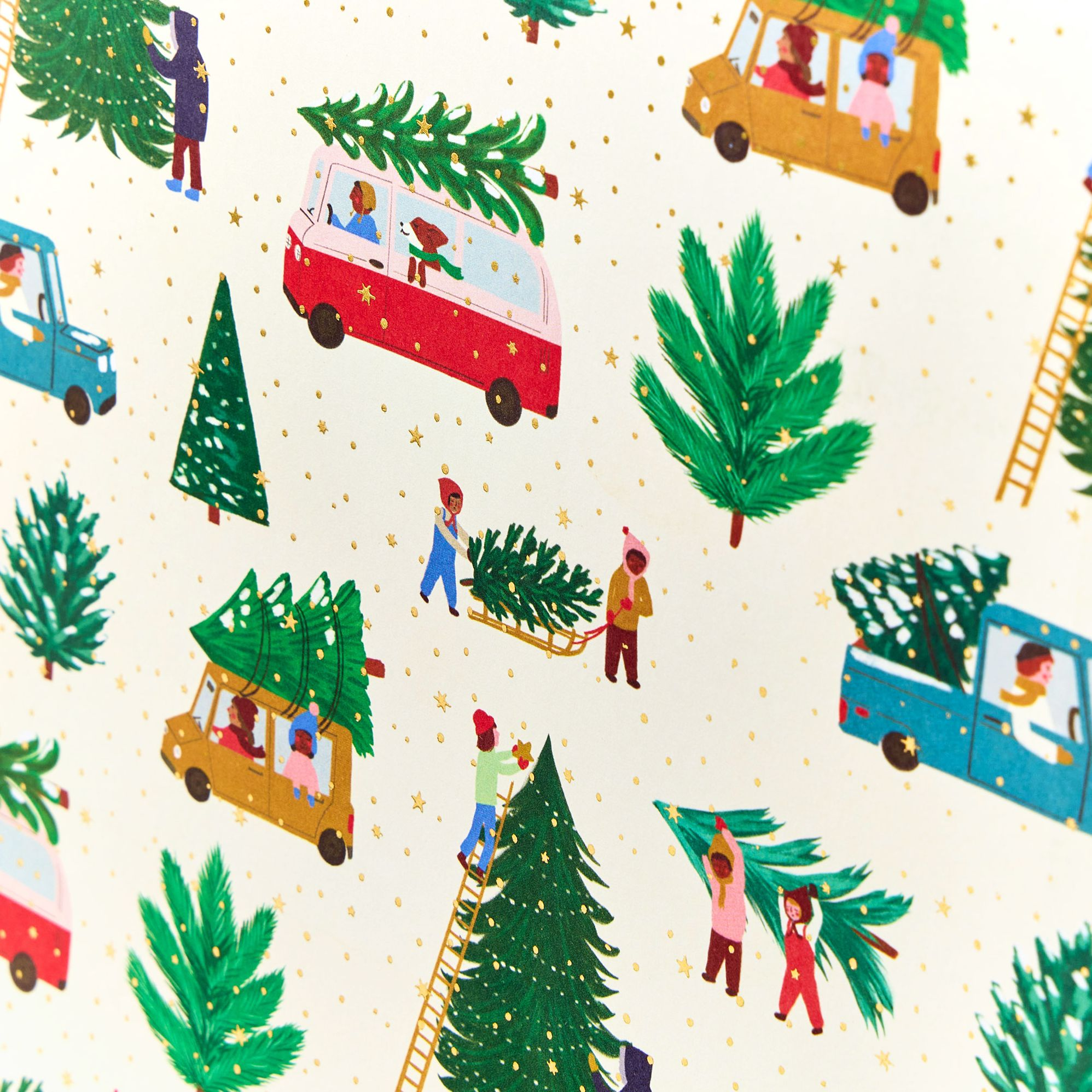 Alternative view of Christmas Tree Lot Large Gift Bags Set