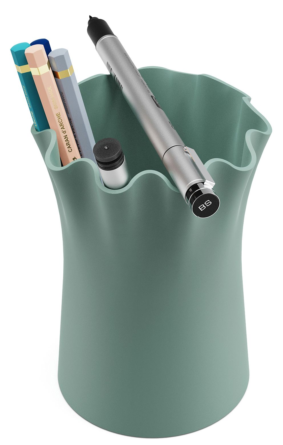 Alternative view of Bold Silicone Pen Cup