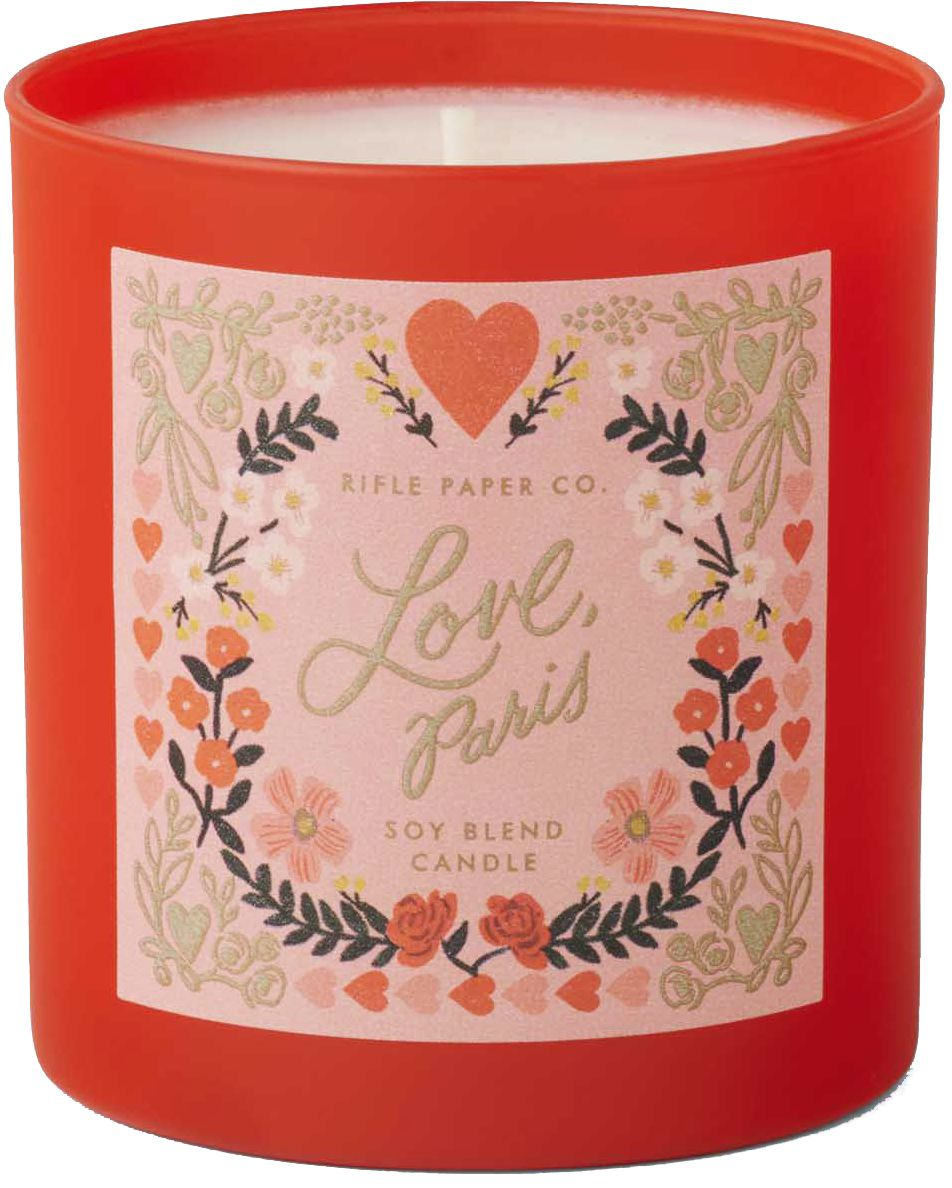 Love, Paris 9 oz Glass Candle - Image 2