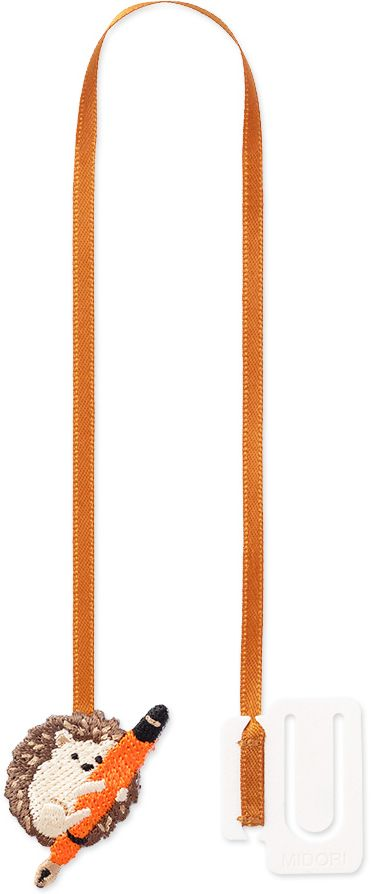 Alternative view of Midori Embroidery Bookmark Clip Squirrel
