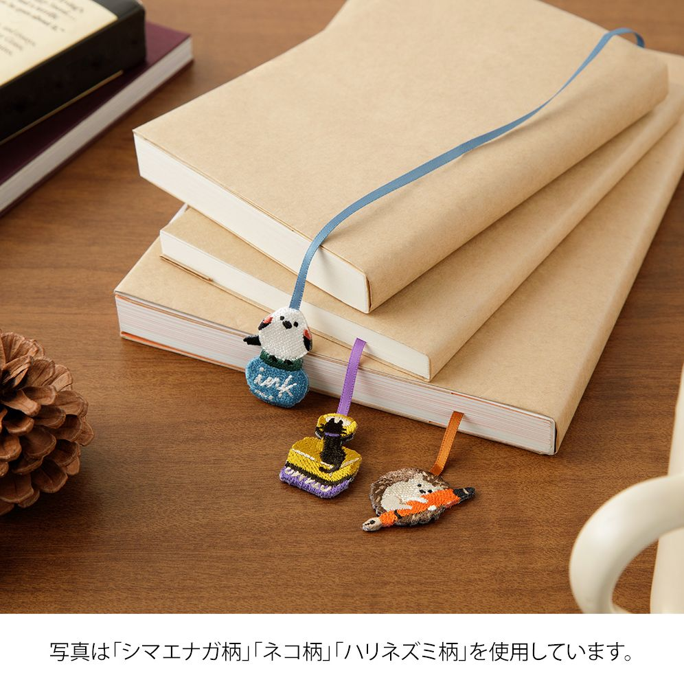 Midori Embroidery Bookmark Clip Squirrel - Image 7