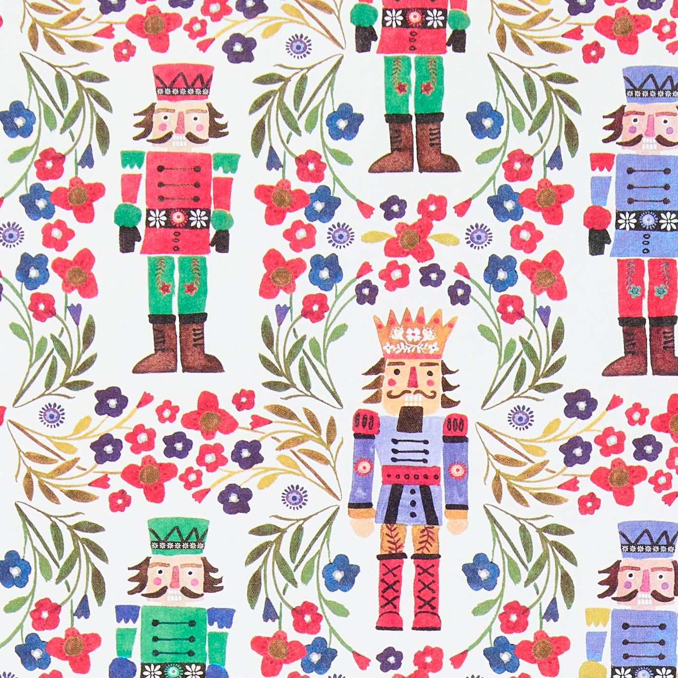 Alternative view of Christmas Nutcracker Flat Wrap