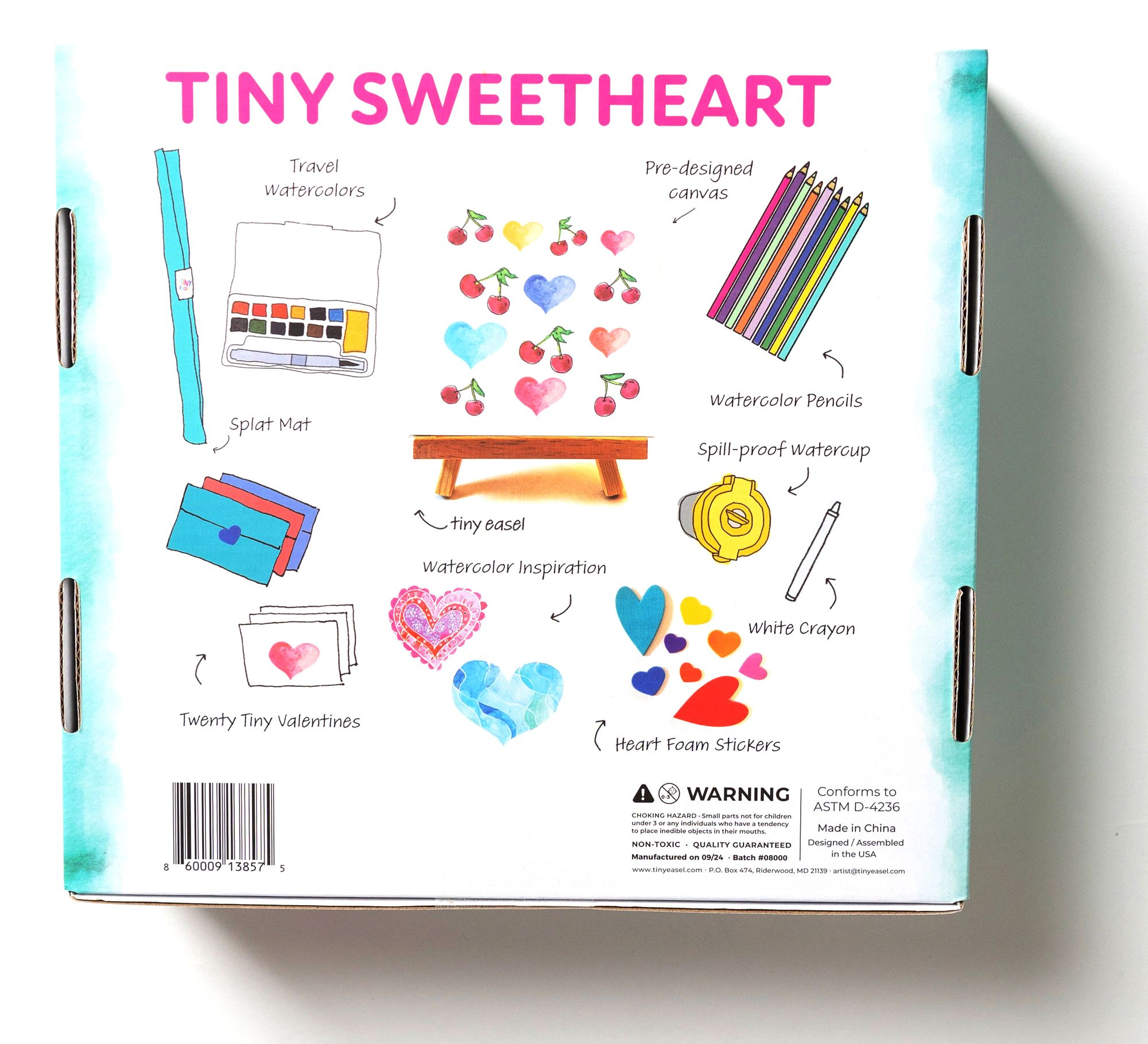 Alternative view of Tiny Easel Sweetheart