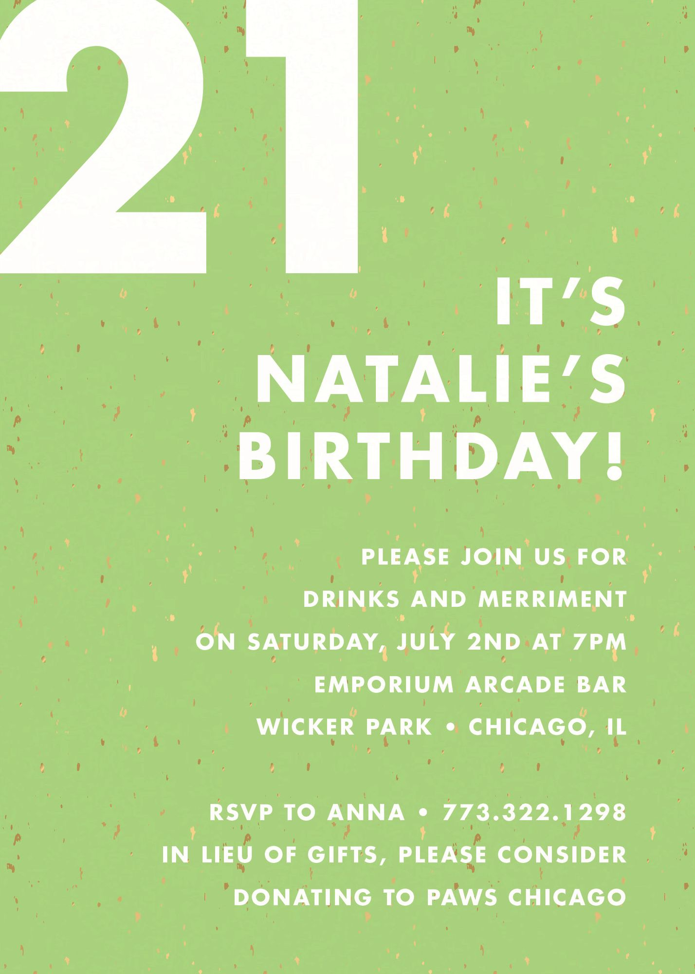 Colorful Party Invitation - Image 3