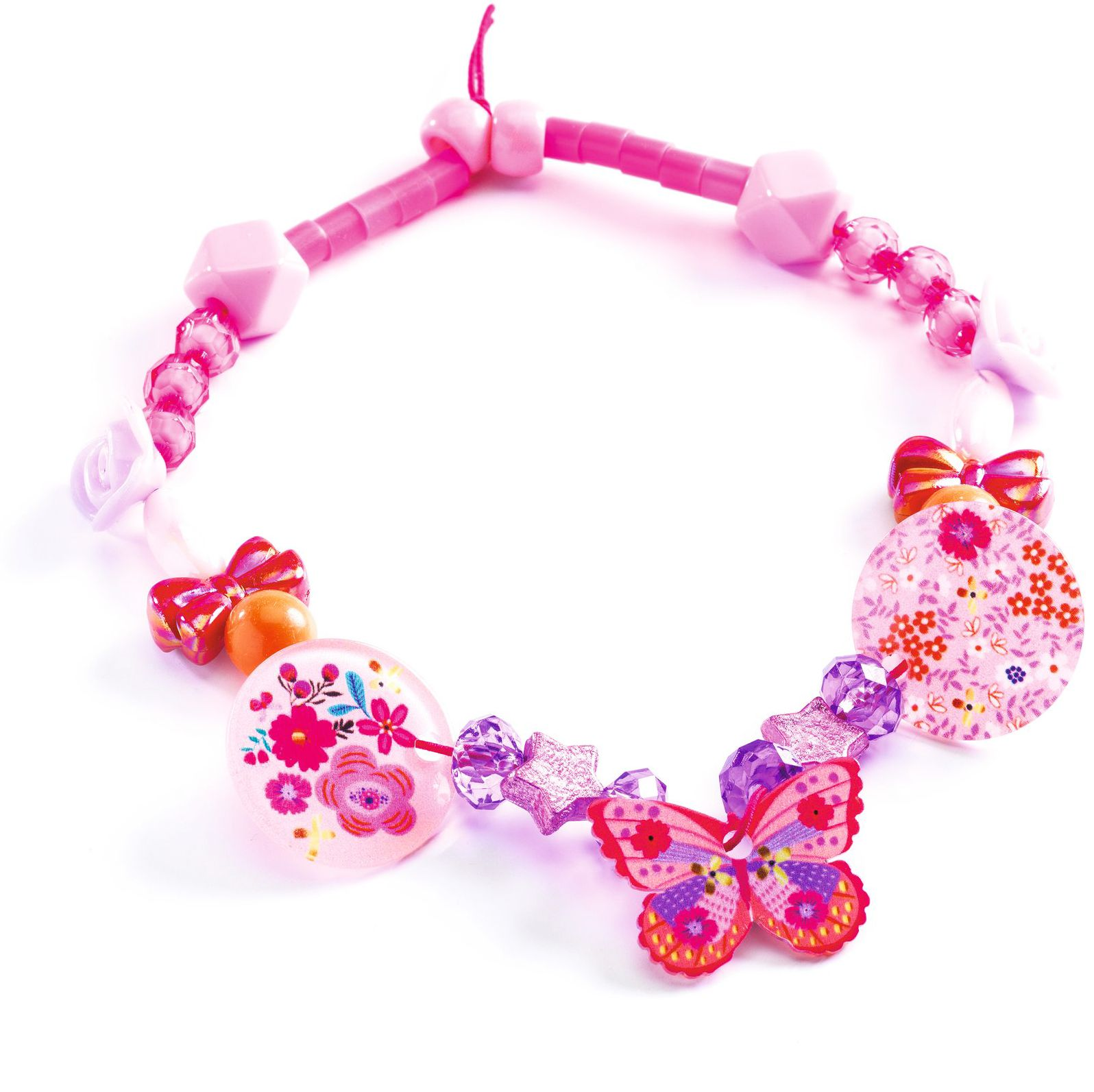 Alternative view of DJECO Butterflies Beads and Jewelry Kit