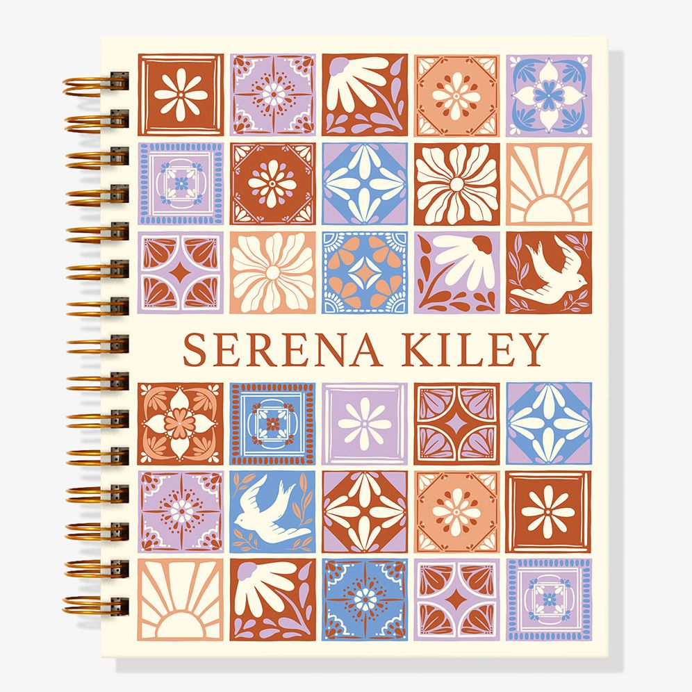 12-Month Mosaic Tile Custom Planner - Image 3