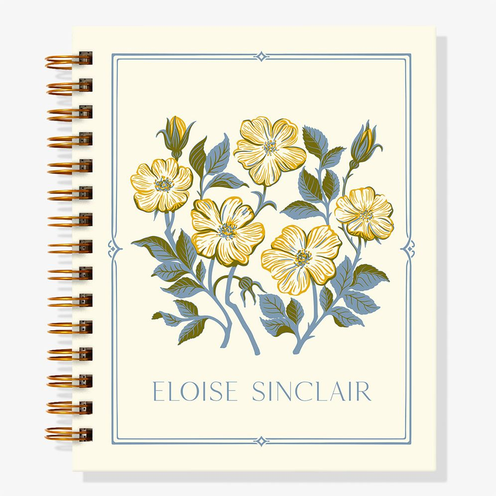 Alternative view of 12-Month Dogwood Bunch Custom Planner
