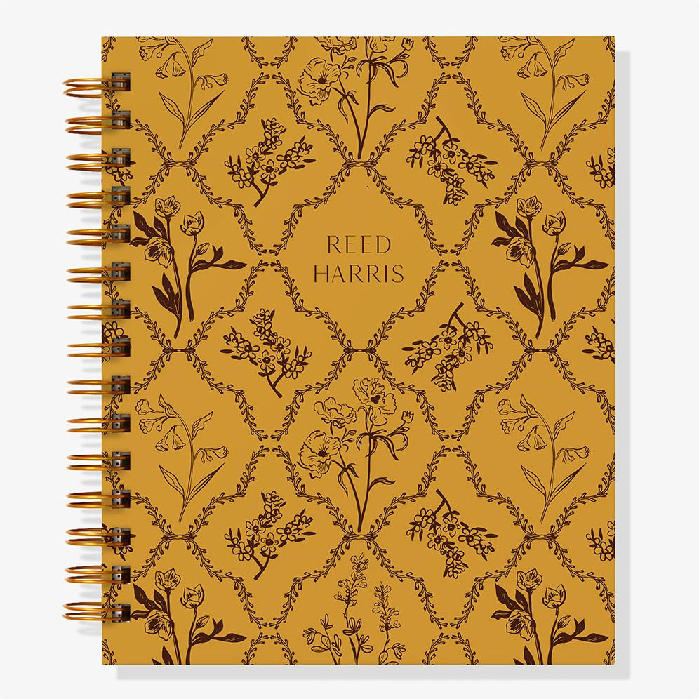 Alternative view of 12-Month Woodland Toile Custom Planner