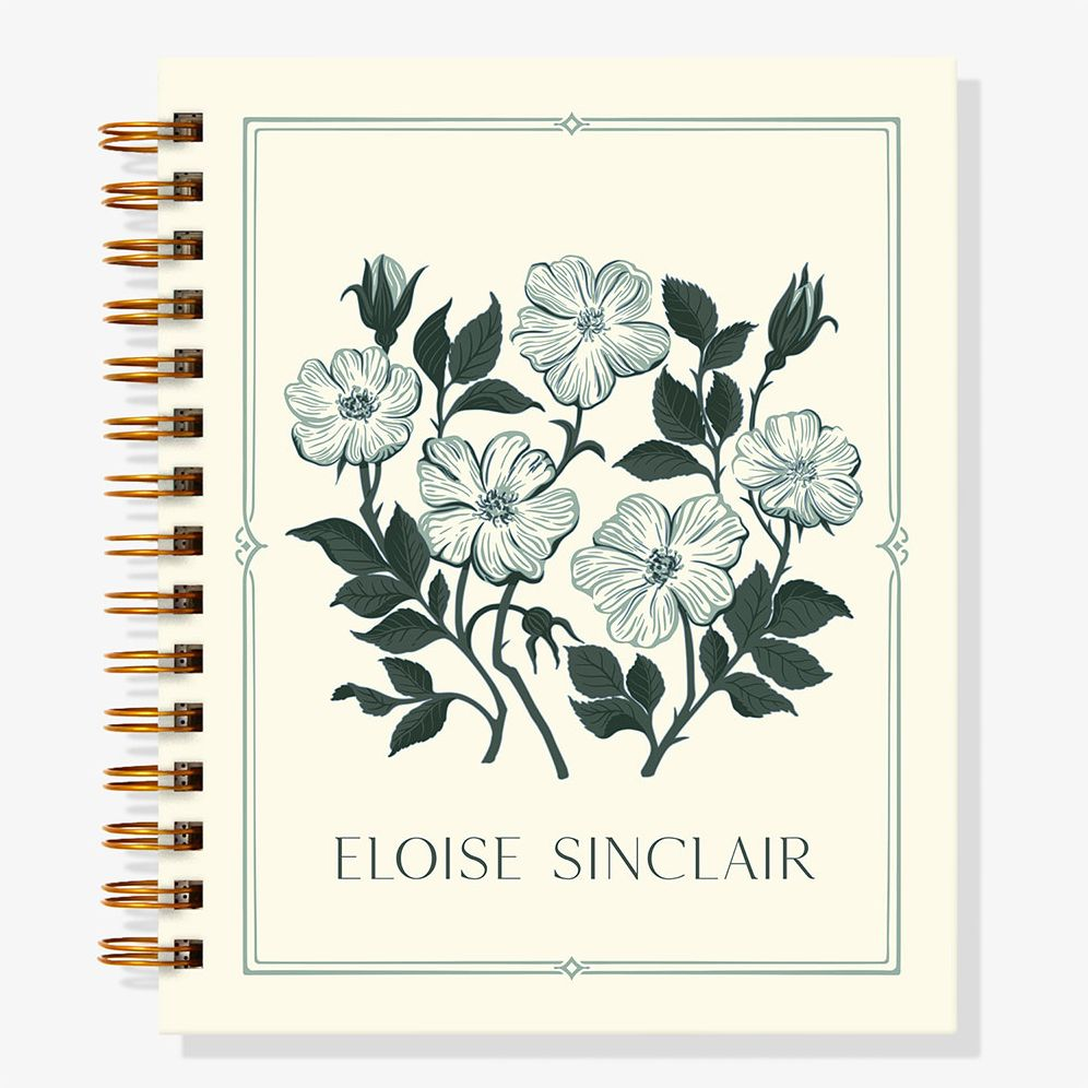 12-Month Dogwood Bunch Custom Planner - Image 3