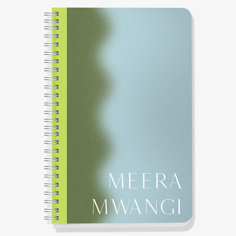 Alternative view of Wavy Colorblock Custom Journal