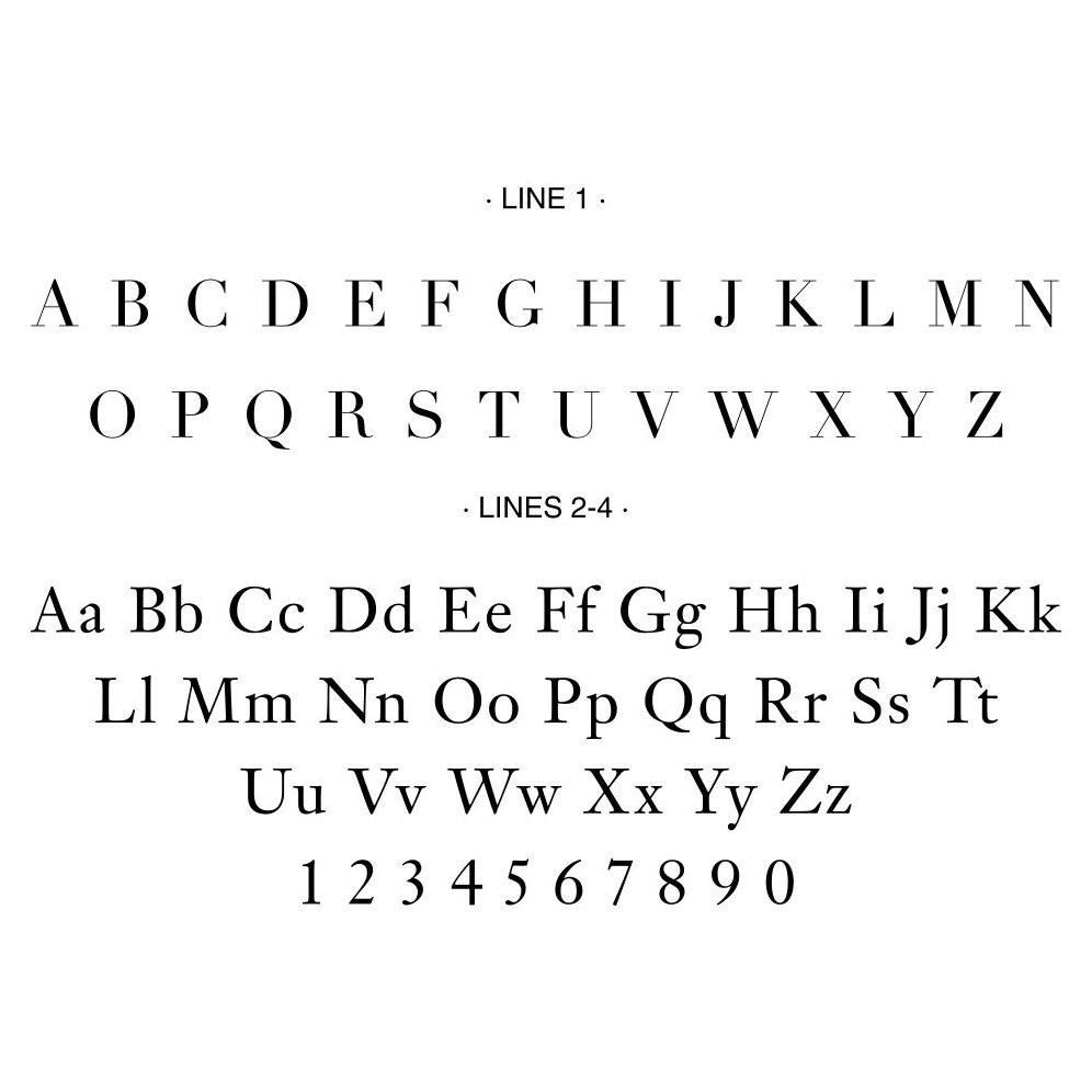 Single Monogram Custom Embosser Plate with Embossing Tool - Image 2
