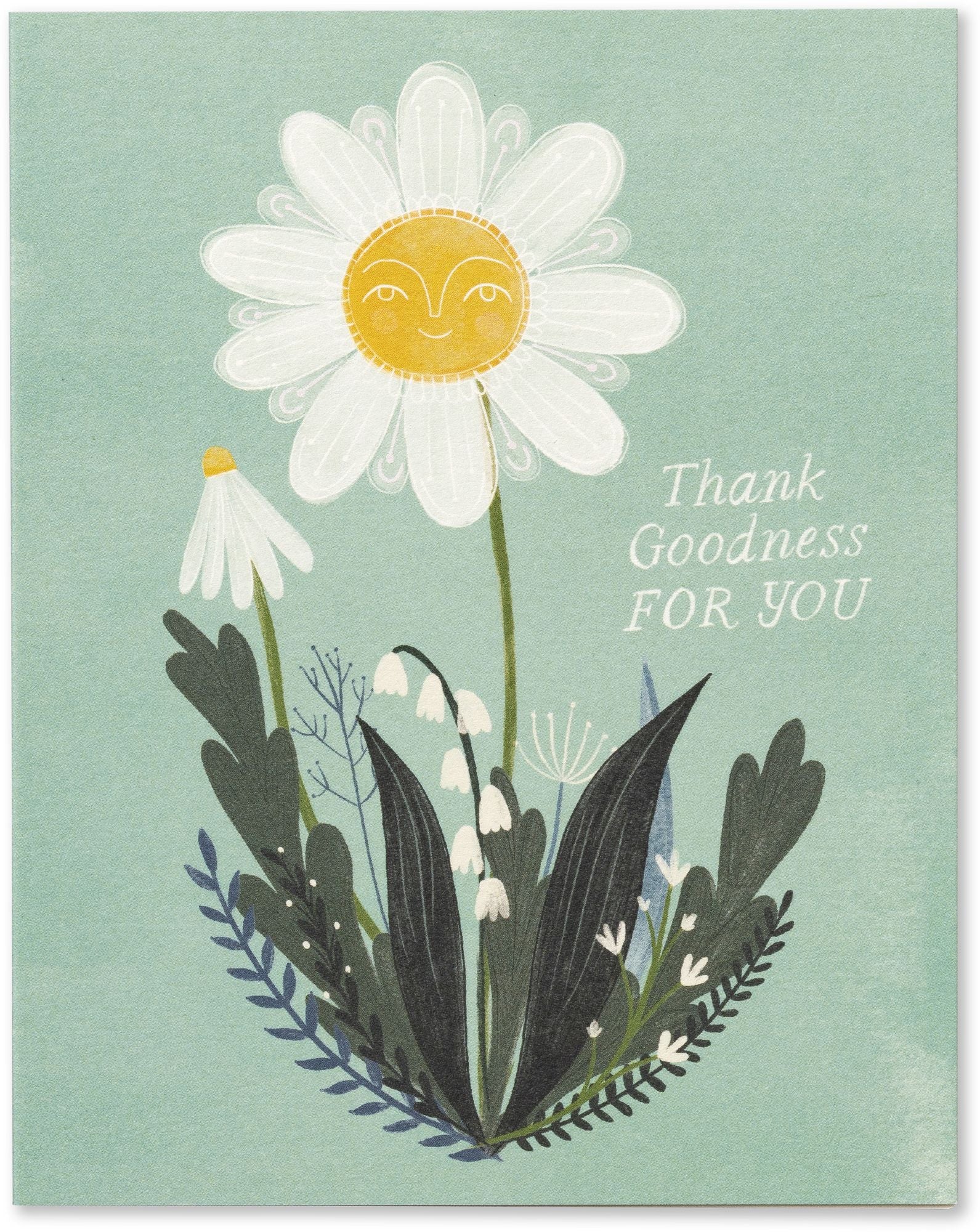 Alternative view of Goodness Daisy Thank You Card