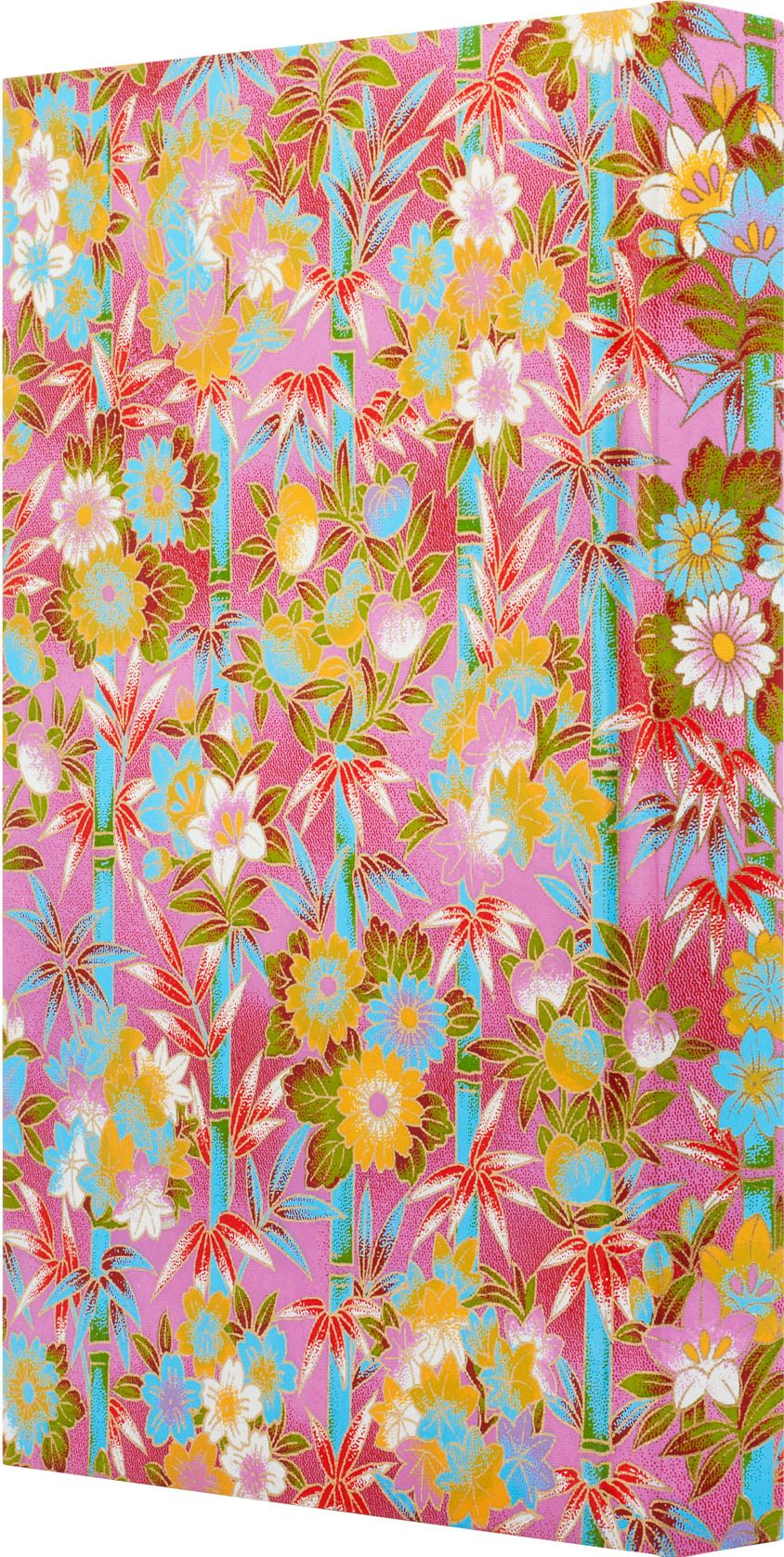Heritage Medium Notebook Cluster Flowers / Bamboo Purple - Image 2