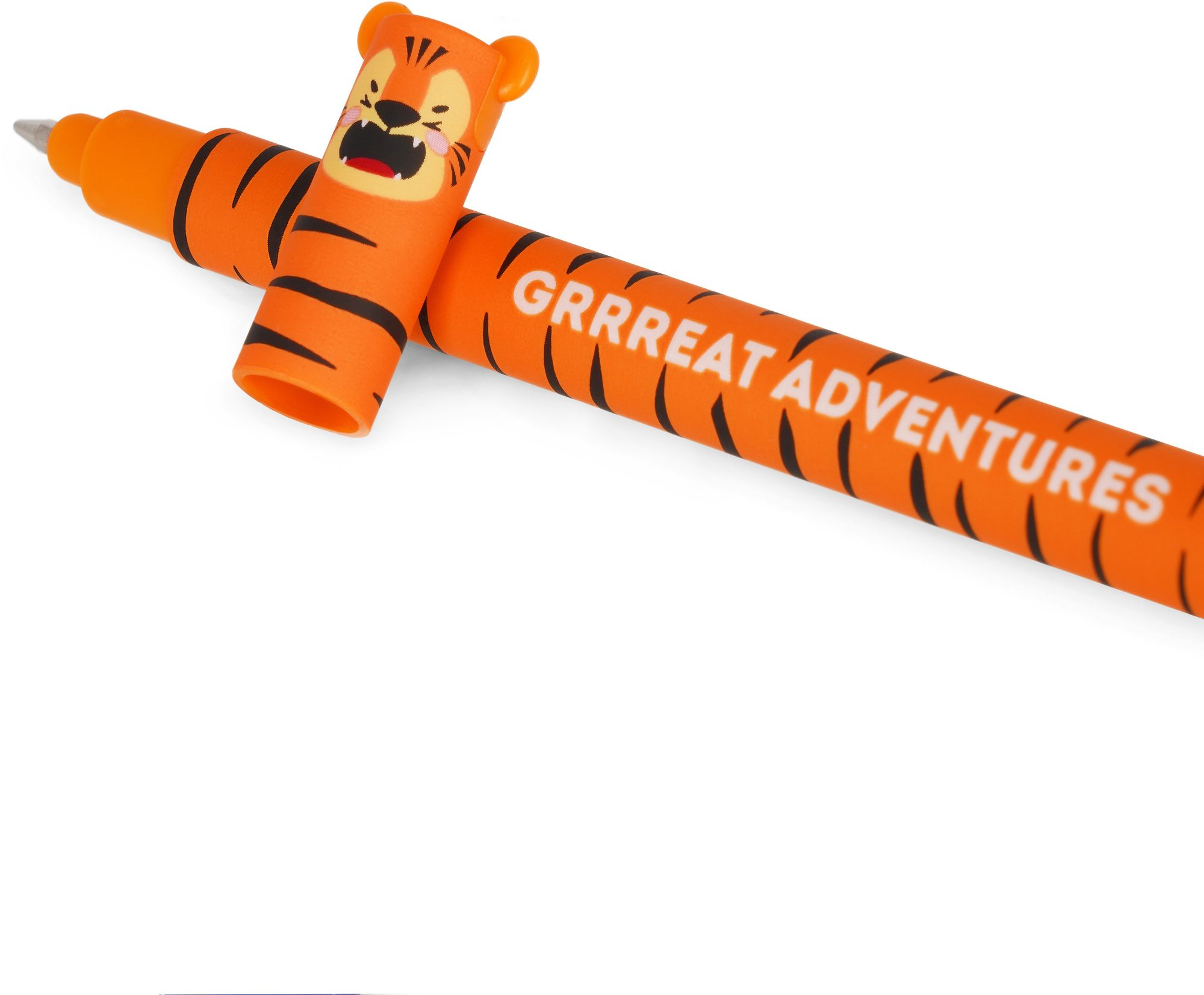 Alternative view of Tiger Erasable Gel Pen - Orange Ink